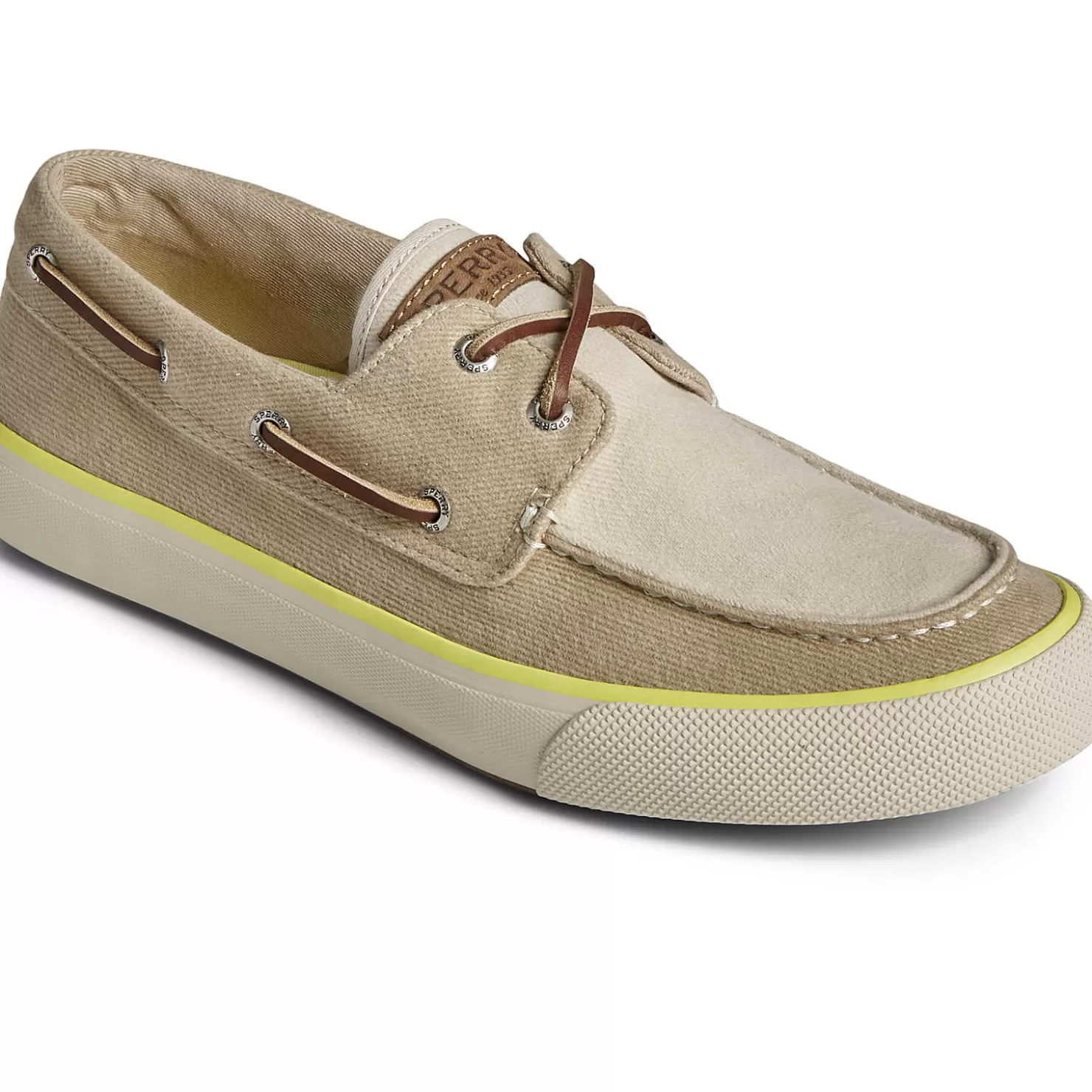 Sale | Sneakers | Sperry Men's Bahama II Twill Sneaker Tan