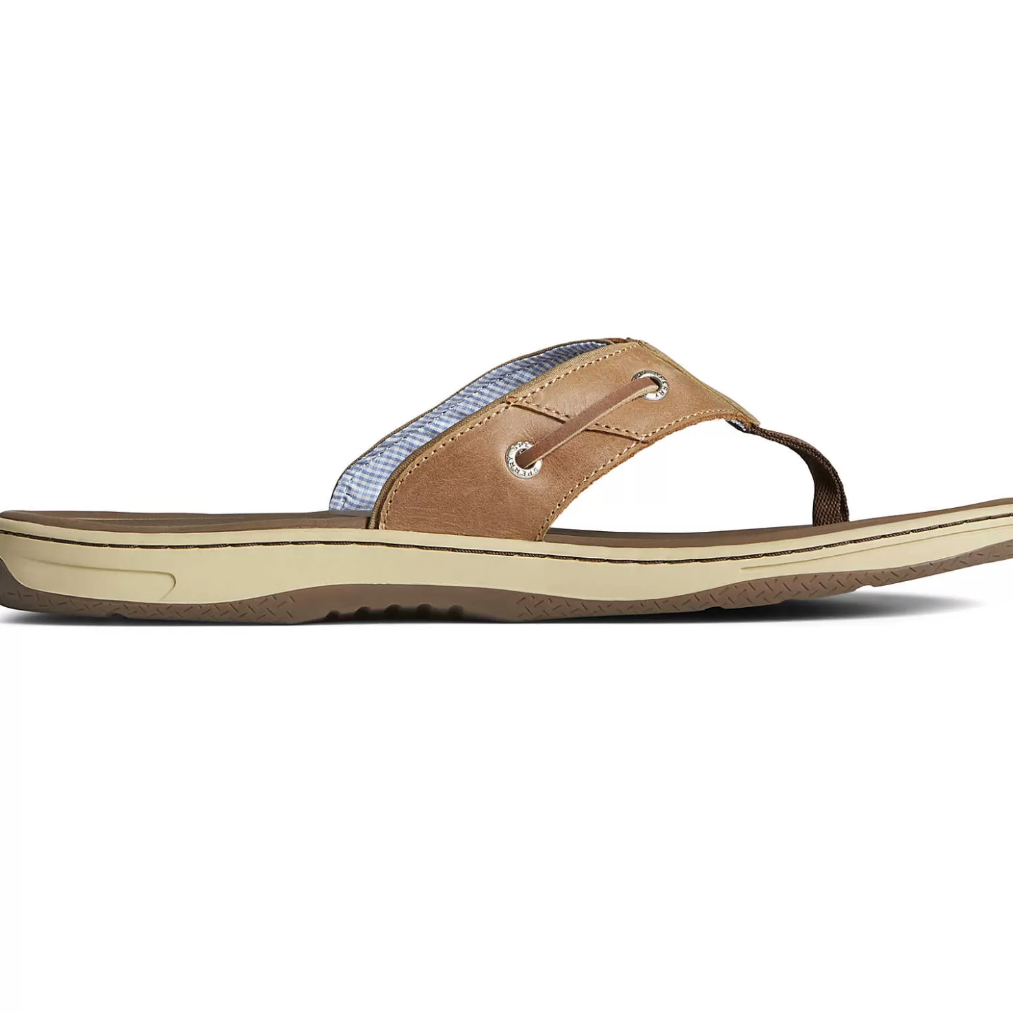 Sandals | Shoes | Sperry Men's Baitfish Flip Flops Tan Leather