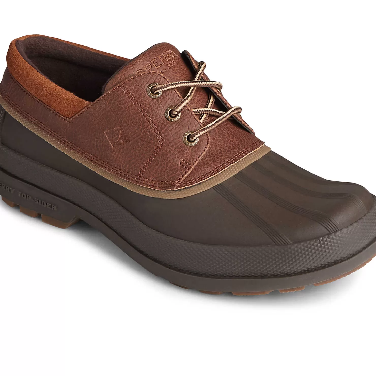 Cold Bay Boot | Sale | Sperry Men's Cold Bay 3-Eye Thinsulate™ Duck Boot Brown/Tan