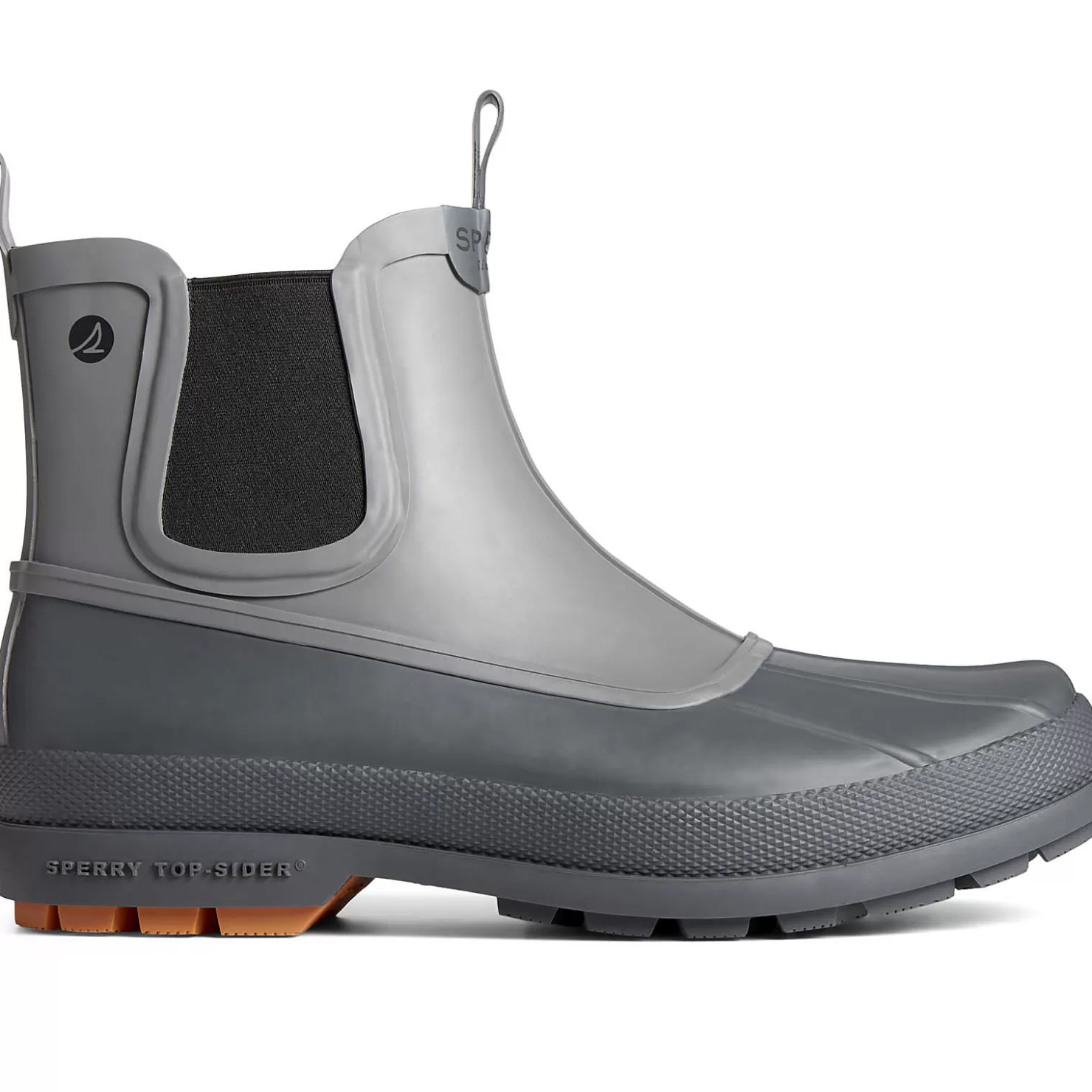 Cold Bay Boot | Sale | Sperry Men's Cold Bay Rubber Chelsea Boot Grey