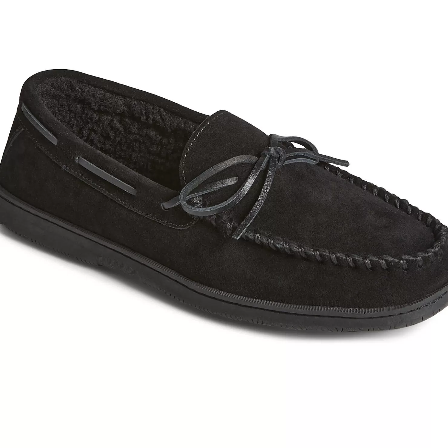 Sale | Slippers & Moccasins | Sperry Men's Doyle Moc 1-Eye Slipper Black