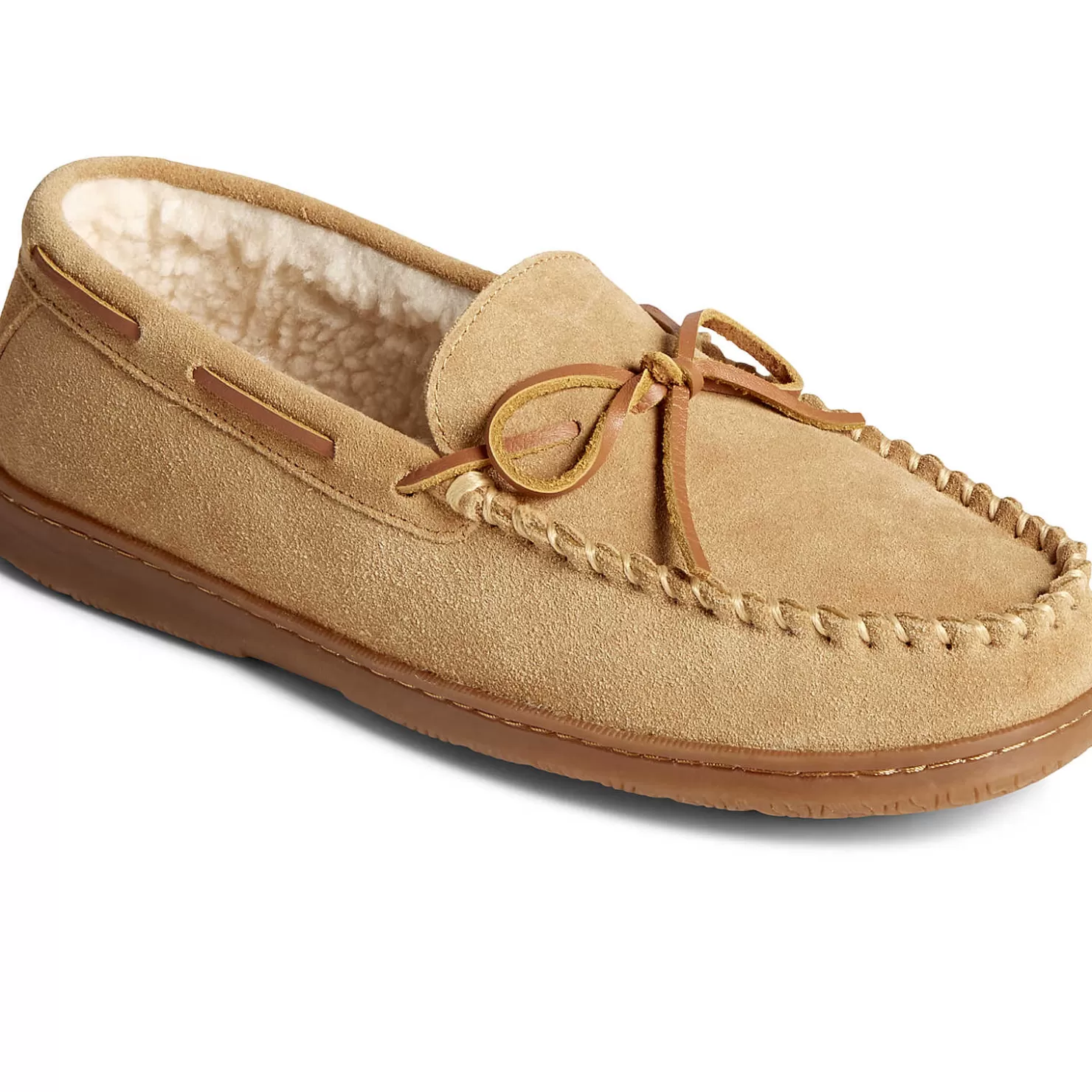 Sale | Slippers & Moccasins | Sperry Men's Doyle Moc 1-Eye Slipper Tan