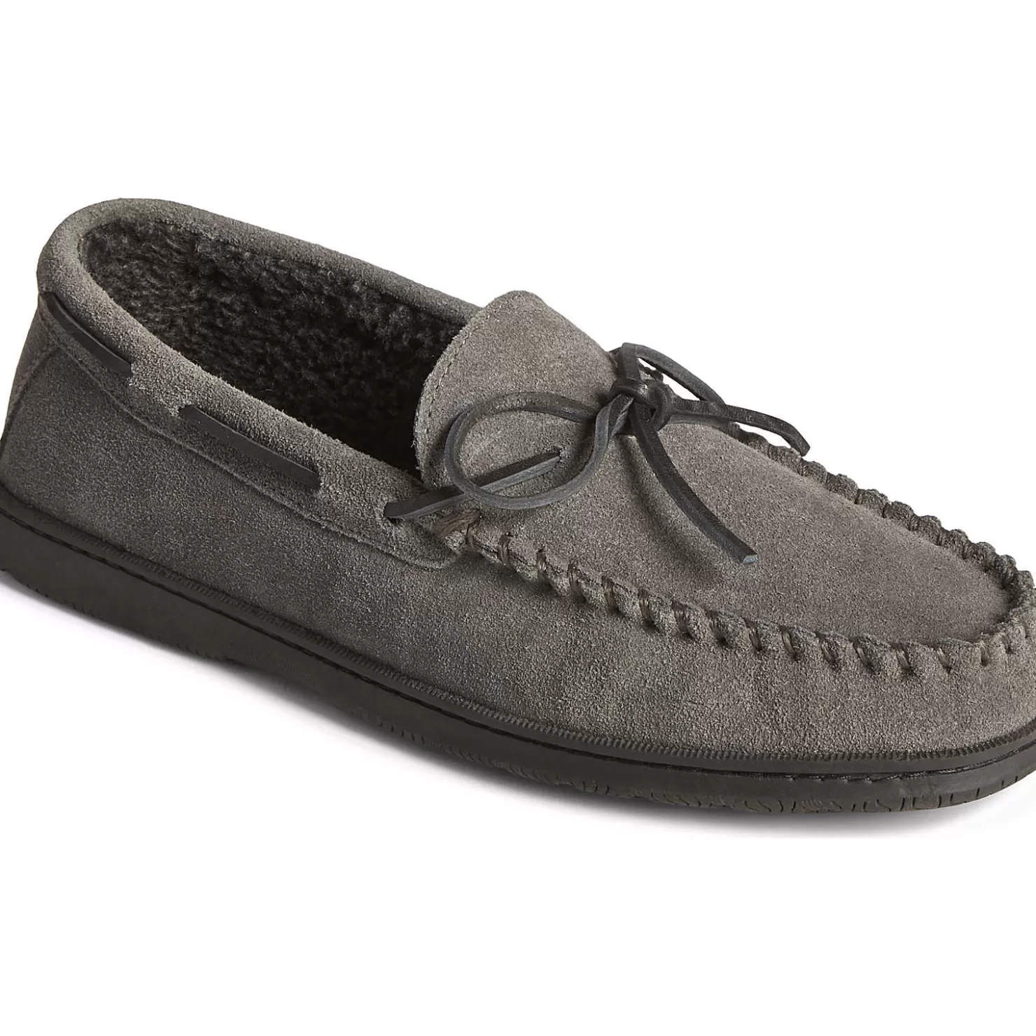 Sale | Slippers & Moccasins | Sperry Men's Doyle Moccasin Slipper Charcoal