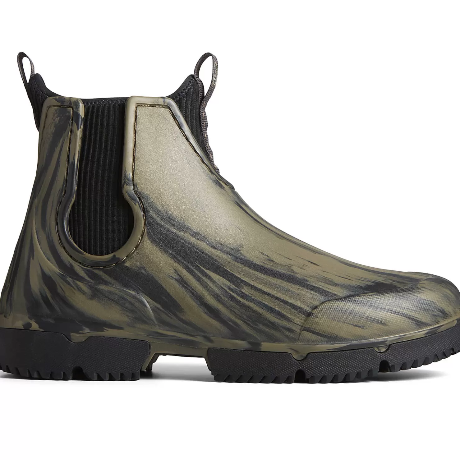 Sale | Rain & Duck Boots | Sperry Men's Float Rain Boot Olive Camo