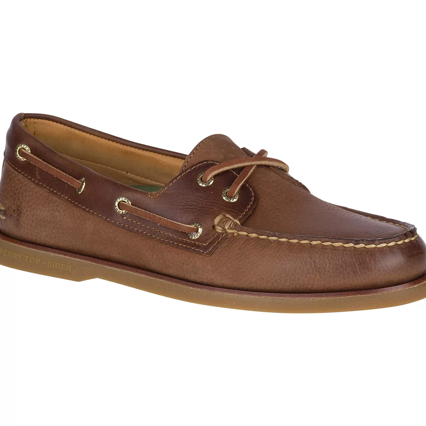 Authentic Original Boat Shoe | Gold Cup Luxury | Sperry Men's Gold Cup™ Authentic Original™ Rivingston Boat Shoe Tan