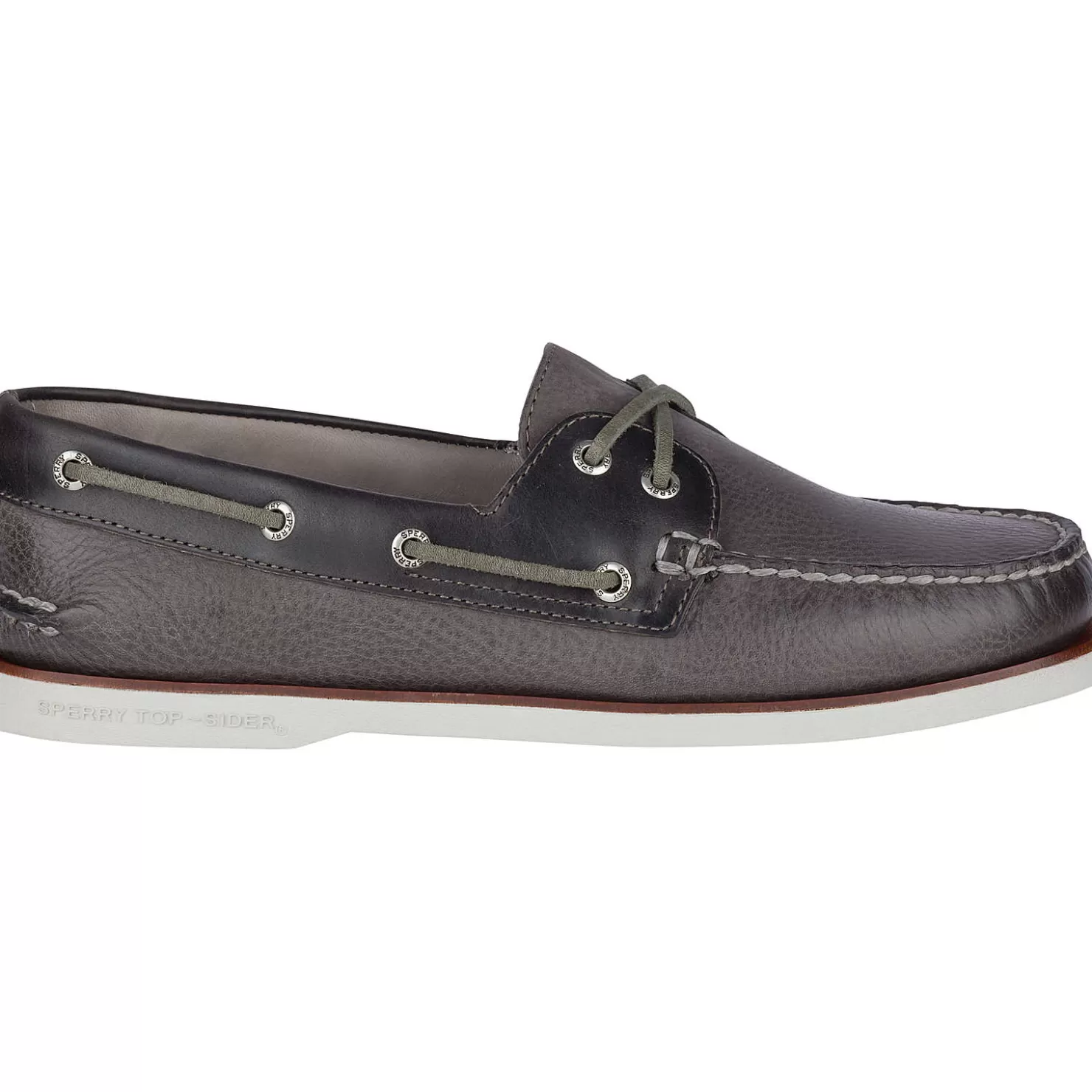 Authentic Original Boat Shoe | Gold Cup Luxury | Sperry Men's Gold Cup™ Authentic Original™ Rivingston Boat Shoe Grey