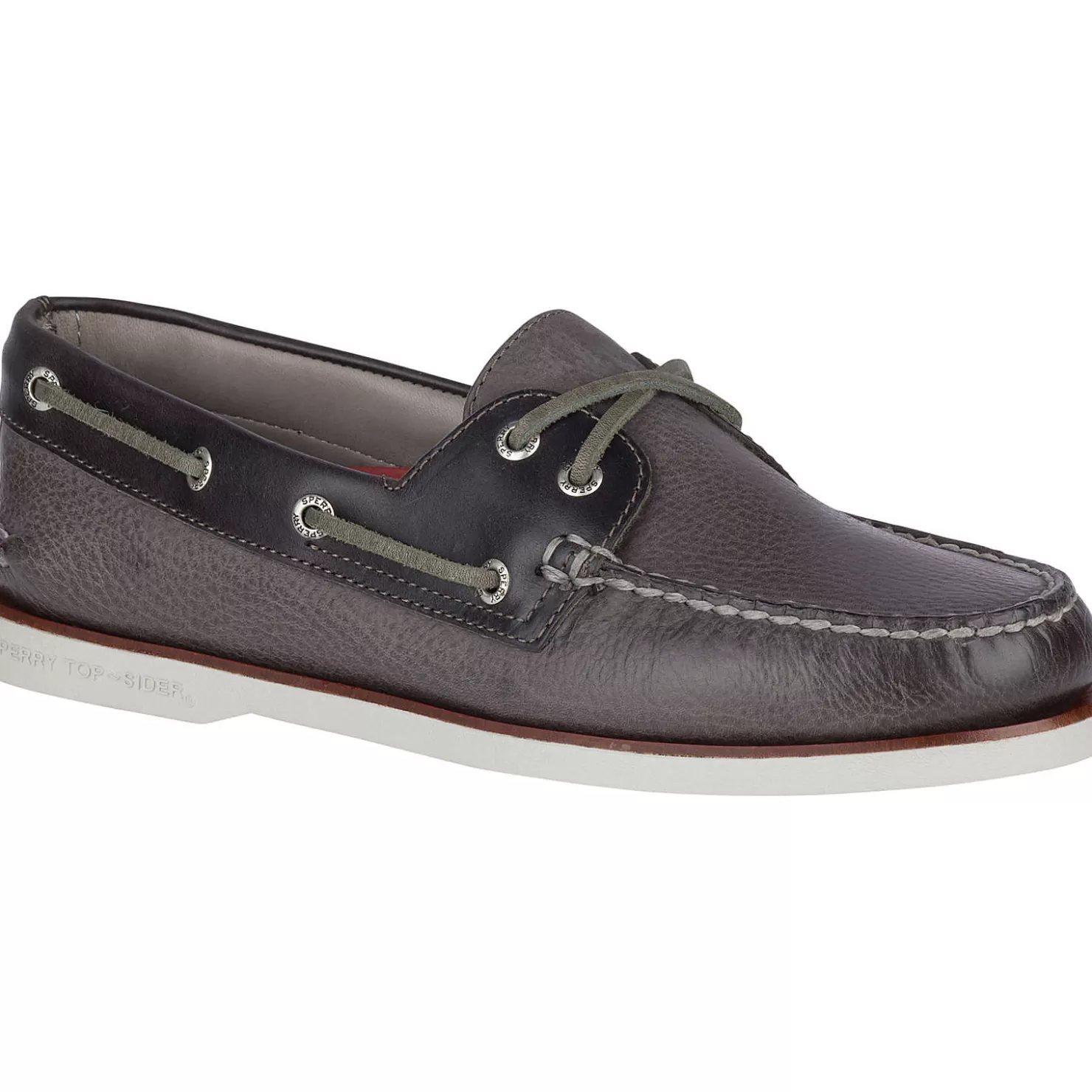 Authentic Original Boat Shoe | Gold Cup Luxury | Sperry Men's Gold Cup™ Authentic Original™ Rivingston Boat Shoe Grey