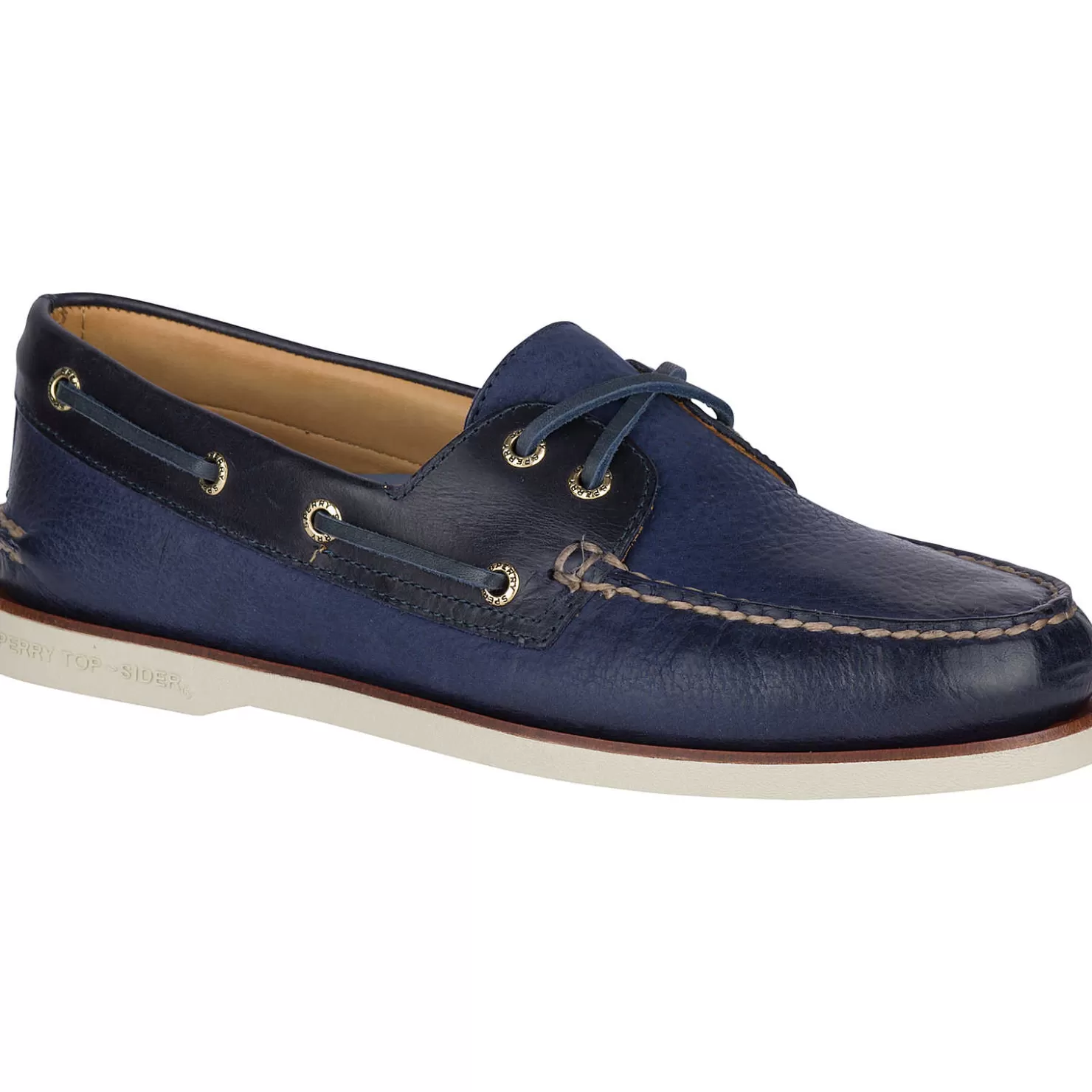 Authentic Original Boat Shoe | Gold Cup Luxury | Sperry Men's Gold Cup™ Authentic Original™ Rivingston Boat Shoe Navy