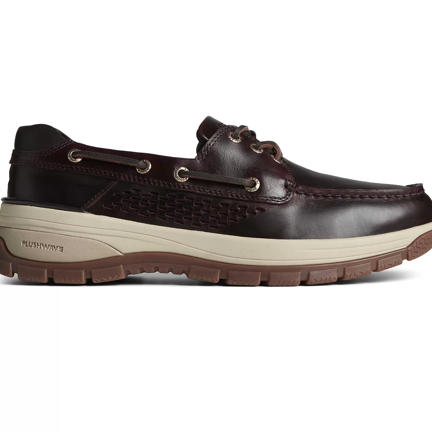 Gold Cup Luxury | Boat Shoes | Sperry Men's Gold Cup™ Billfish™ PLUSHWAVE™ Boat Shoe Amaretto