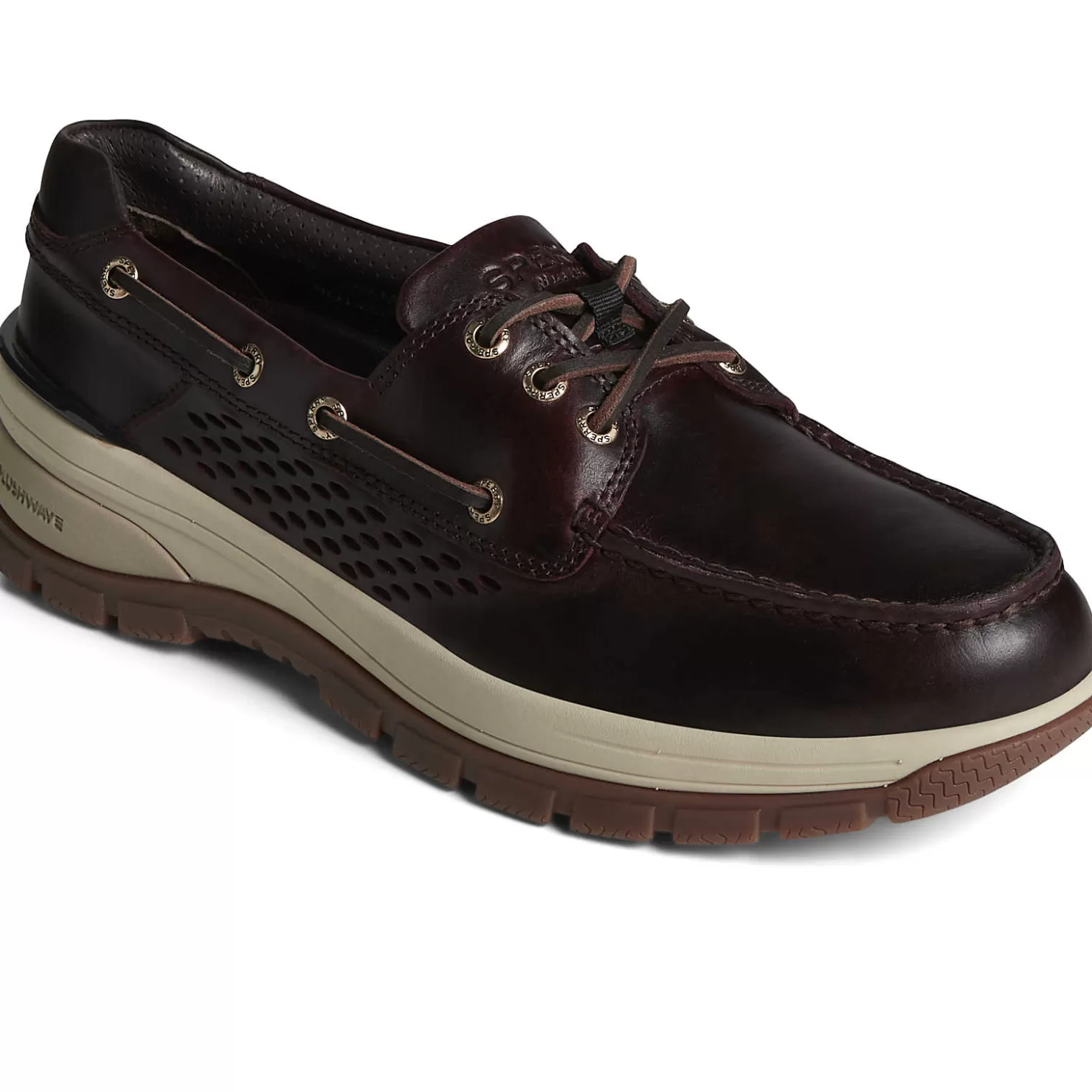 Gold Cup Luxury | Boat Shoes | Sperry Men's Gold Cup™ Billfish™ PLUSHWAVE™ Boat Shoe Amaretto