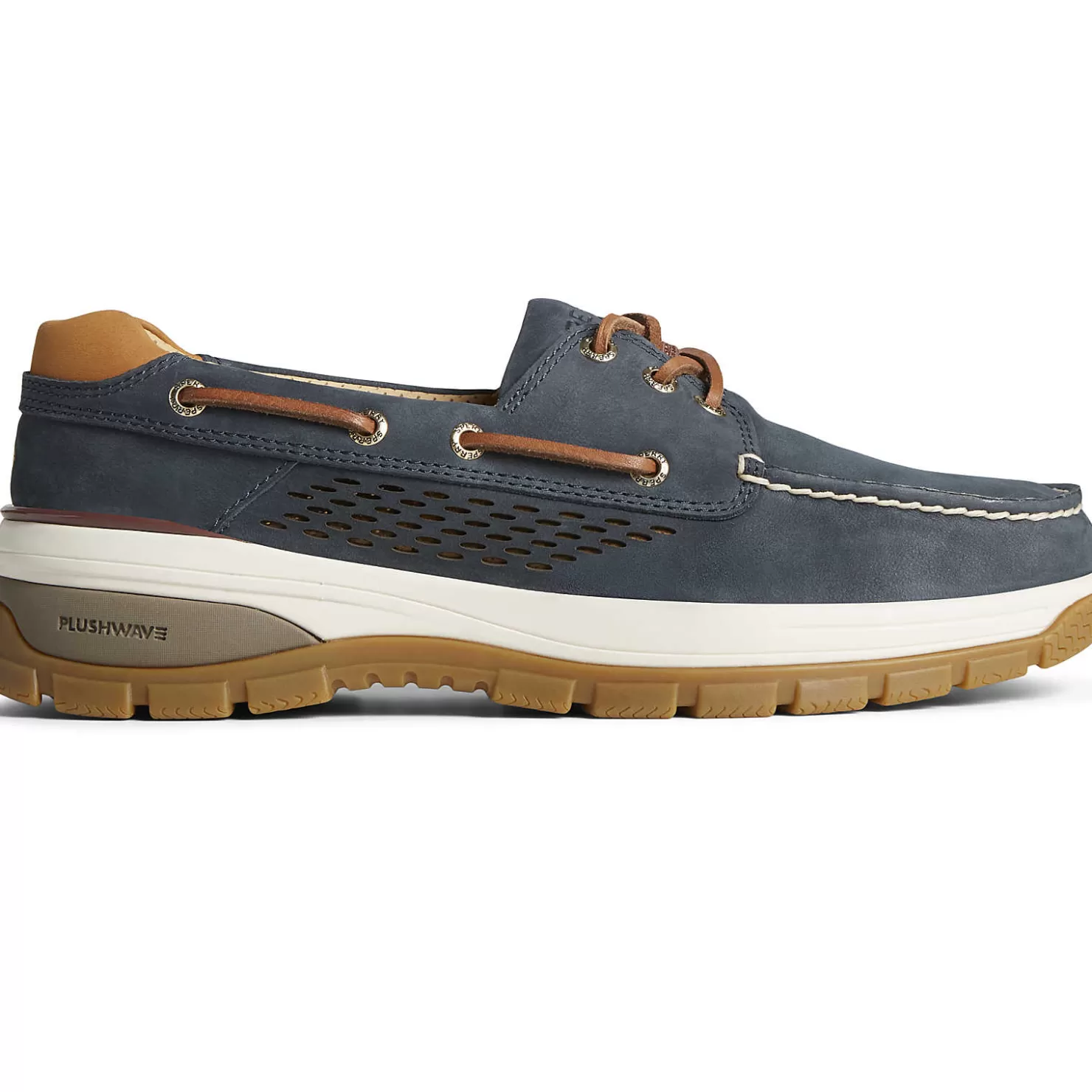 Gold Cup Luxury | Boat Shoes | Sperry Men's Gold Cup™ Billfish™ PLUSHWAVE™ Boat Shoe Navy