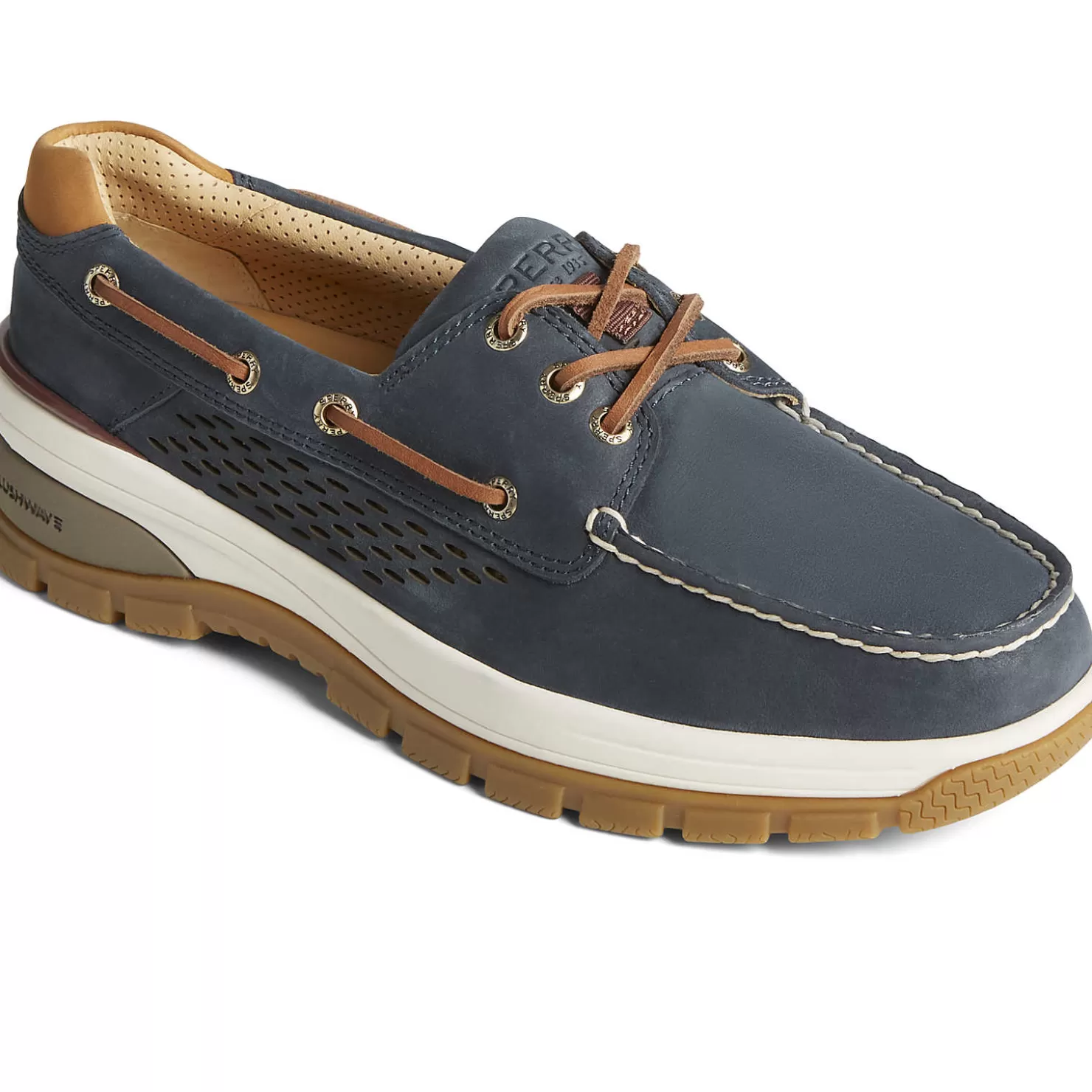 Gold Cup Luxury | Boat Shoes | Sperry Men's Gold Cup™ Billfish™ PLUSHWAVE™ Boat Shoe Navy