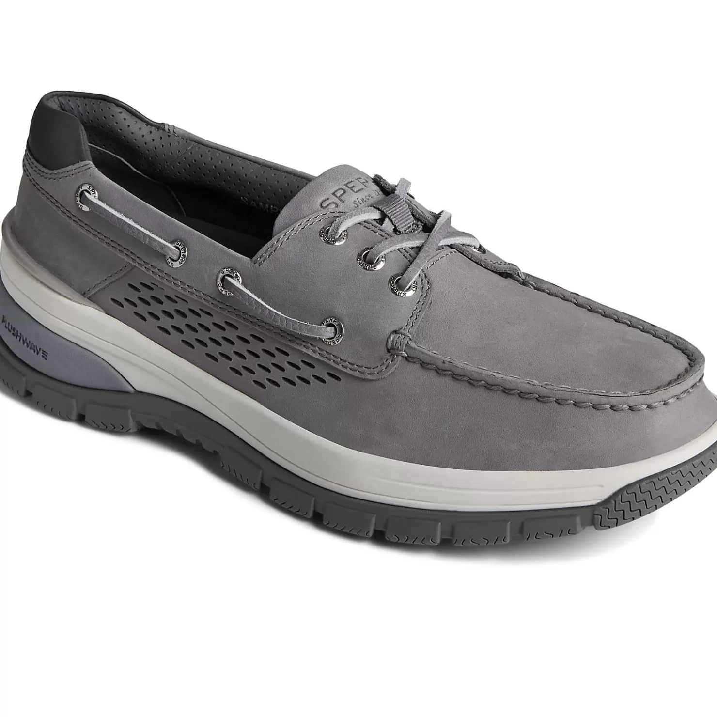 Gold Cup Luxury | Sale | Sperry Men's Gold Cup™ Billfish™ PLUSHWAVE™ Boat Shoe Grey