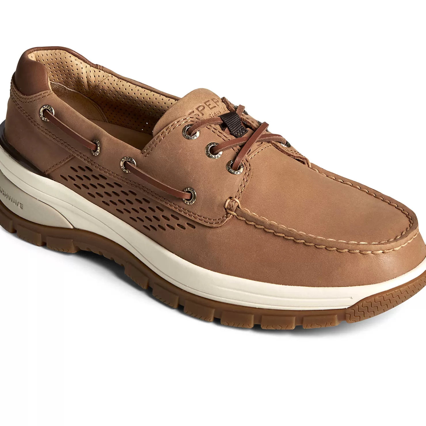 Gold Cup Luxury | Boat Shoes | Sperry Men's Gold Cup™ Billfish™ PLUSHWAVE™ Boat Shoe Tan