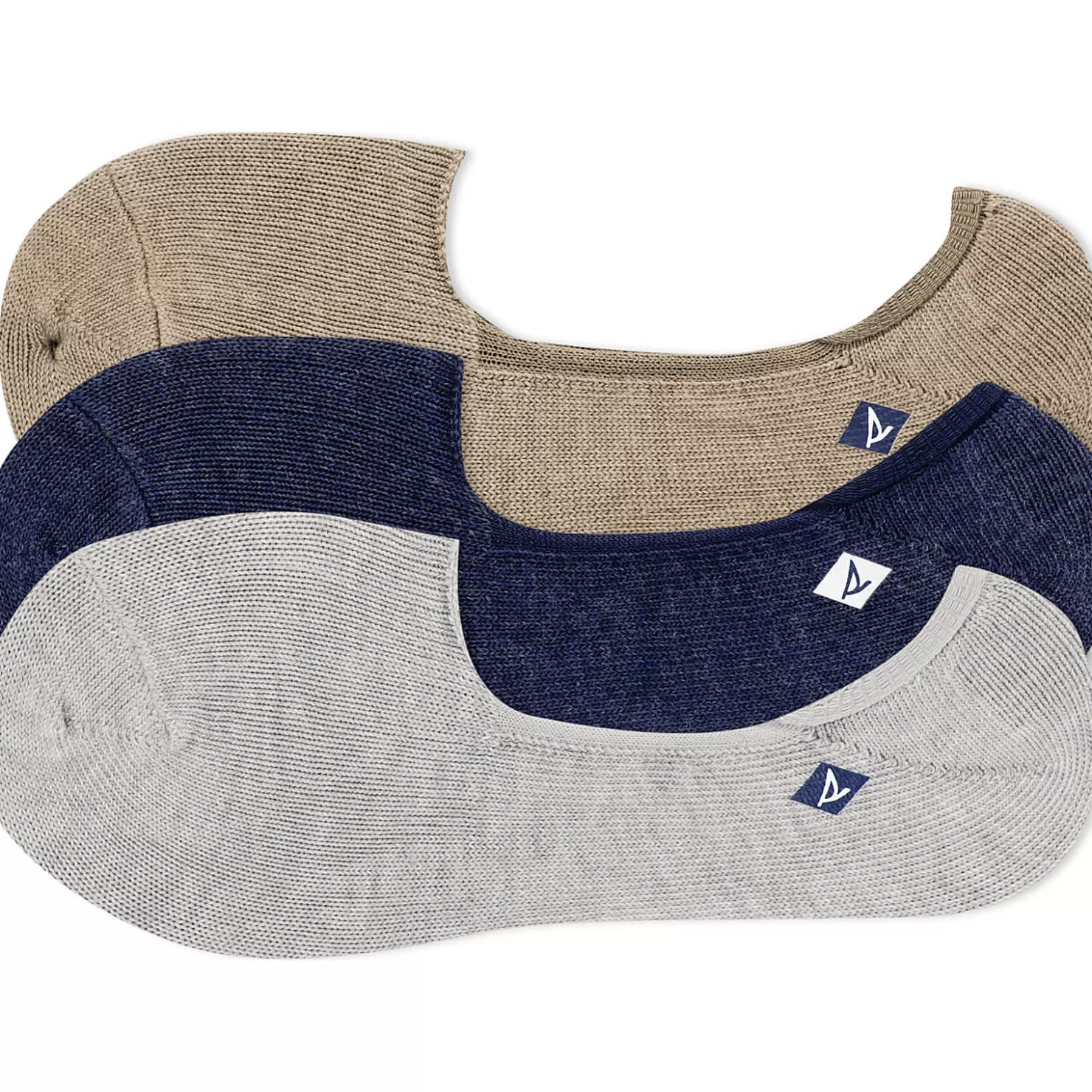 Socks & Liners | Sperry Men's Marled 3-Pack Skimmer Liner Assorted