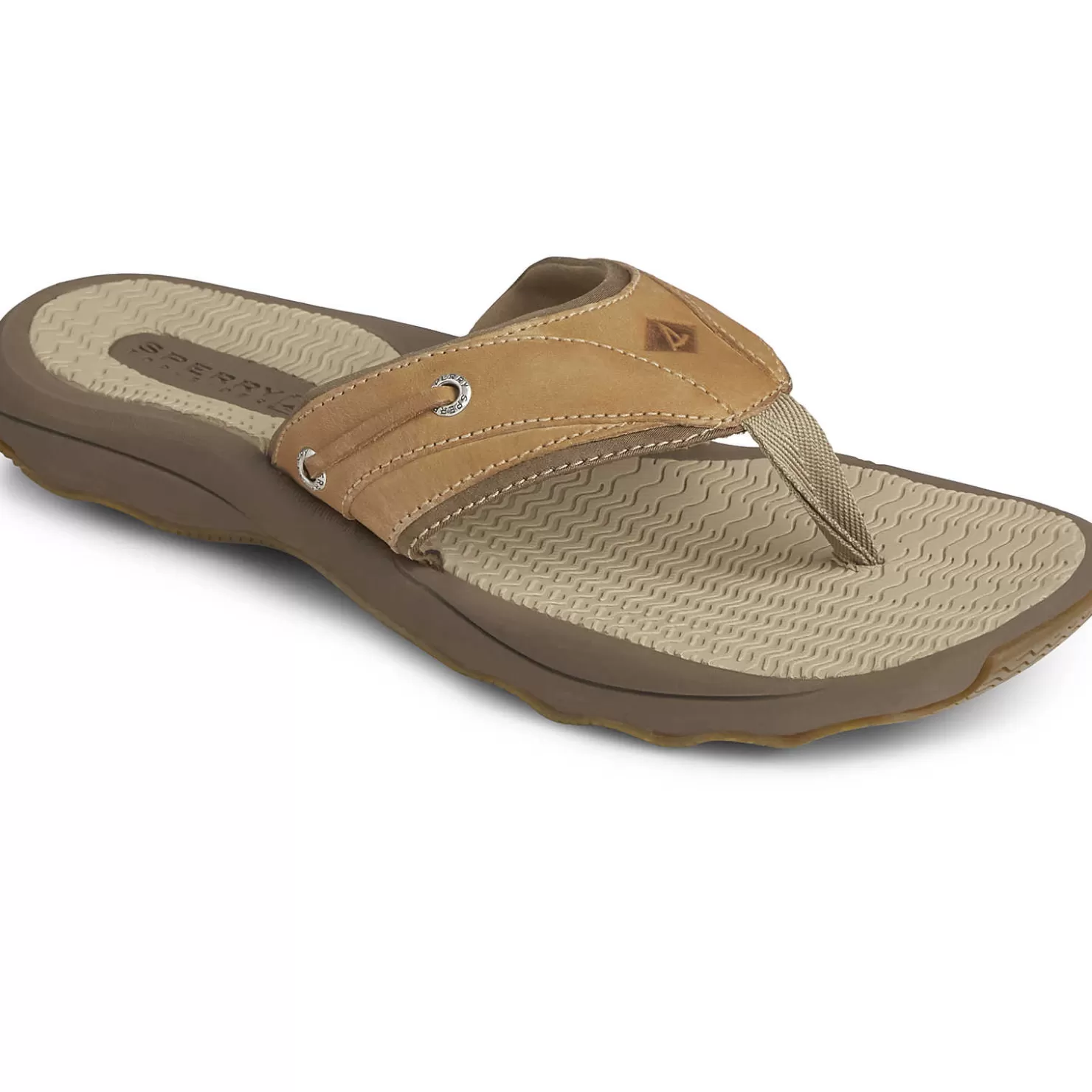 Sandals | Shoes | Sperry Men's Outer Banks Flip Flop Tan