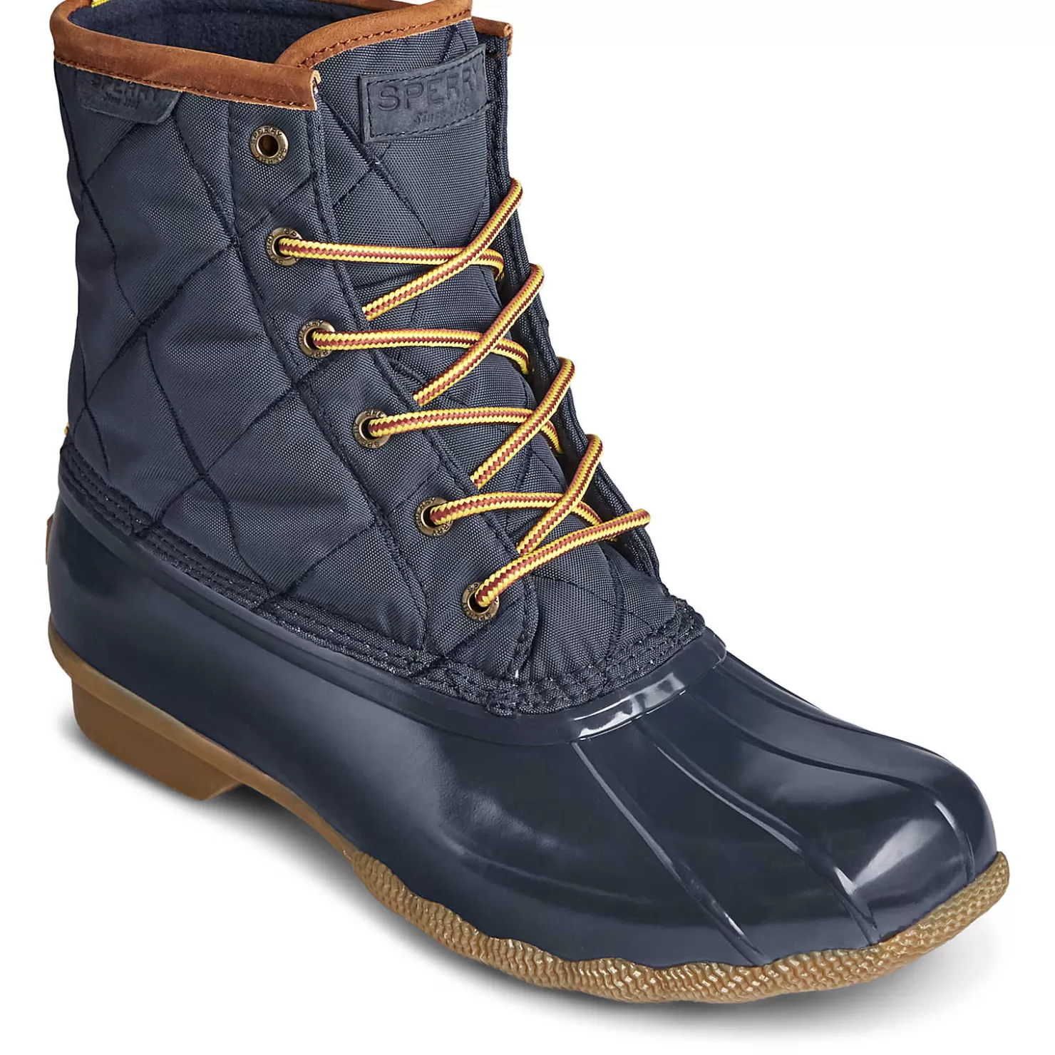 Sale | Rain & Duck Boots | Sperry Men's Saltwater Nylon Duck Boot Navy