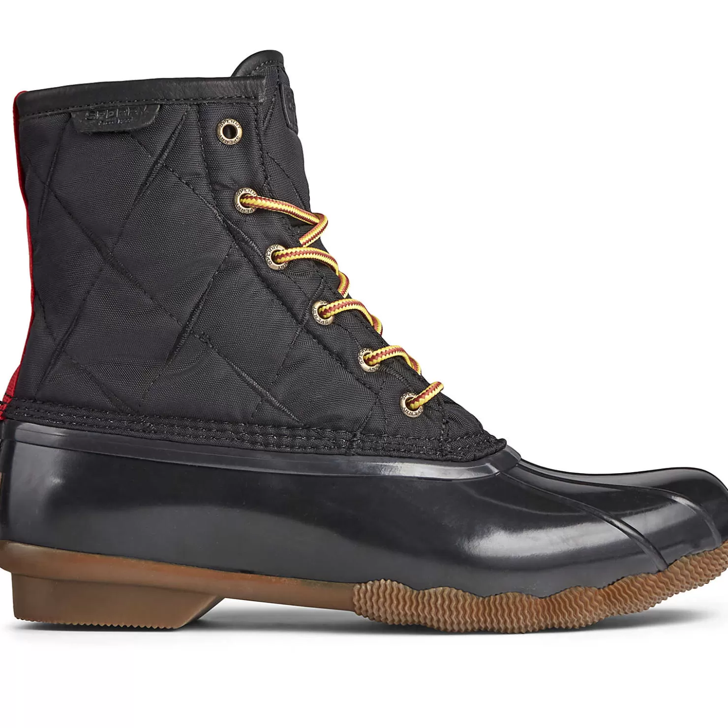 Sale | Rain & Duck Boots | Sperry Men's Saltwater Nylon Duck Boot Black