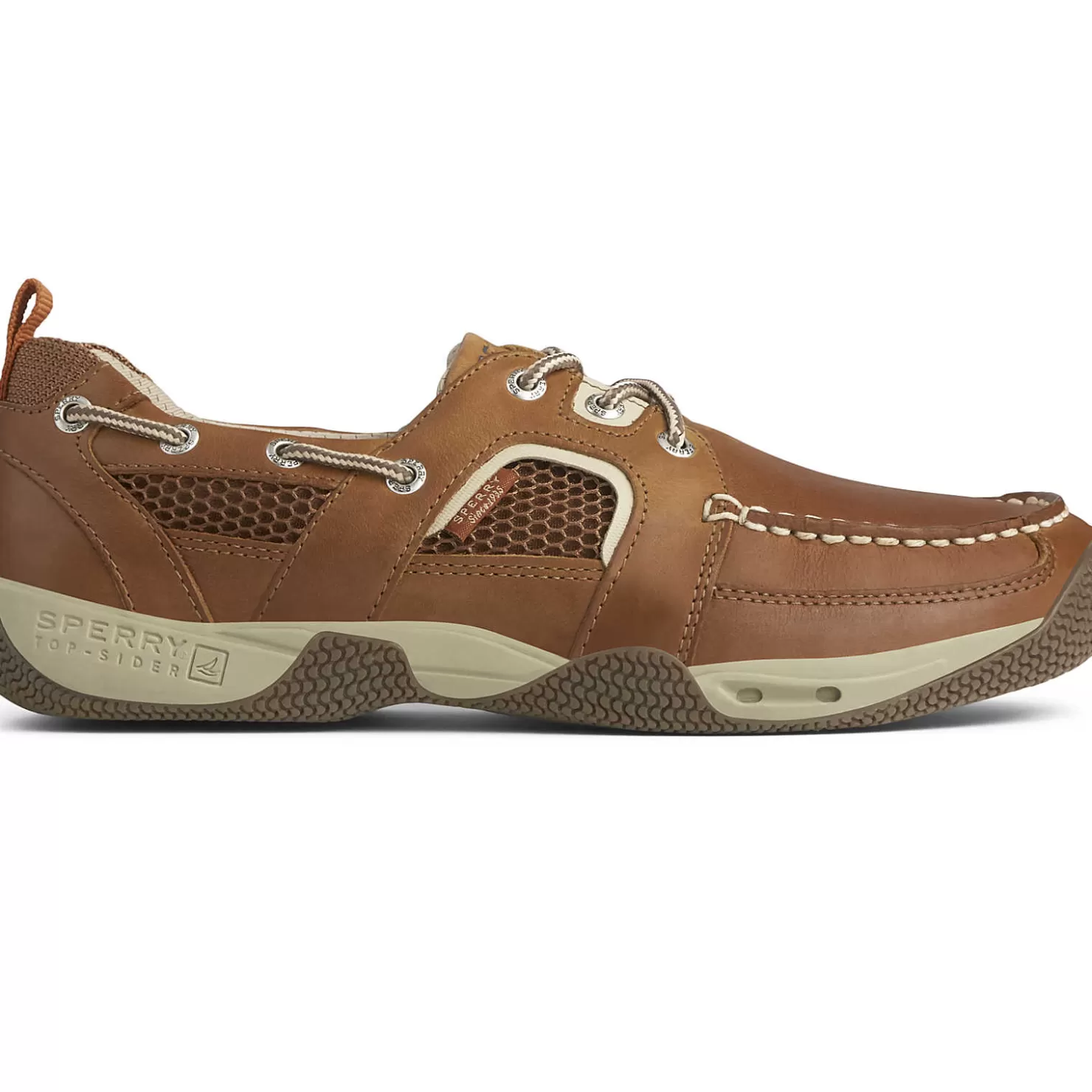 Active | Boat Shoes | Sperry Men's Sea Kite Sport Moc Boat Shoe Dark Tan