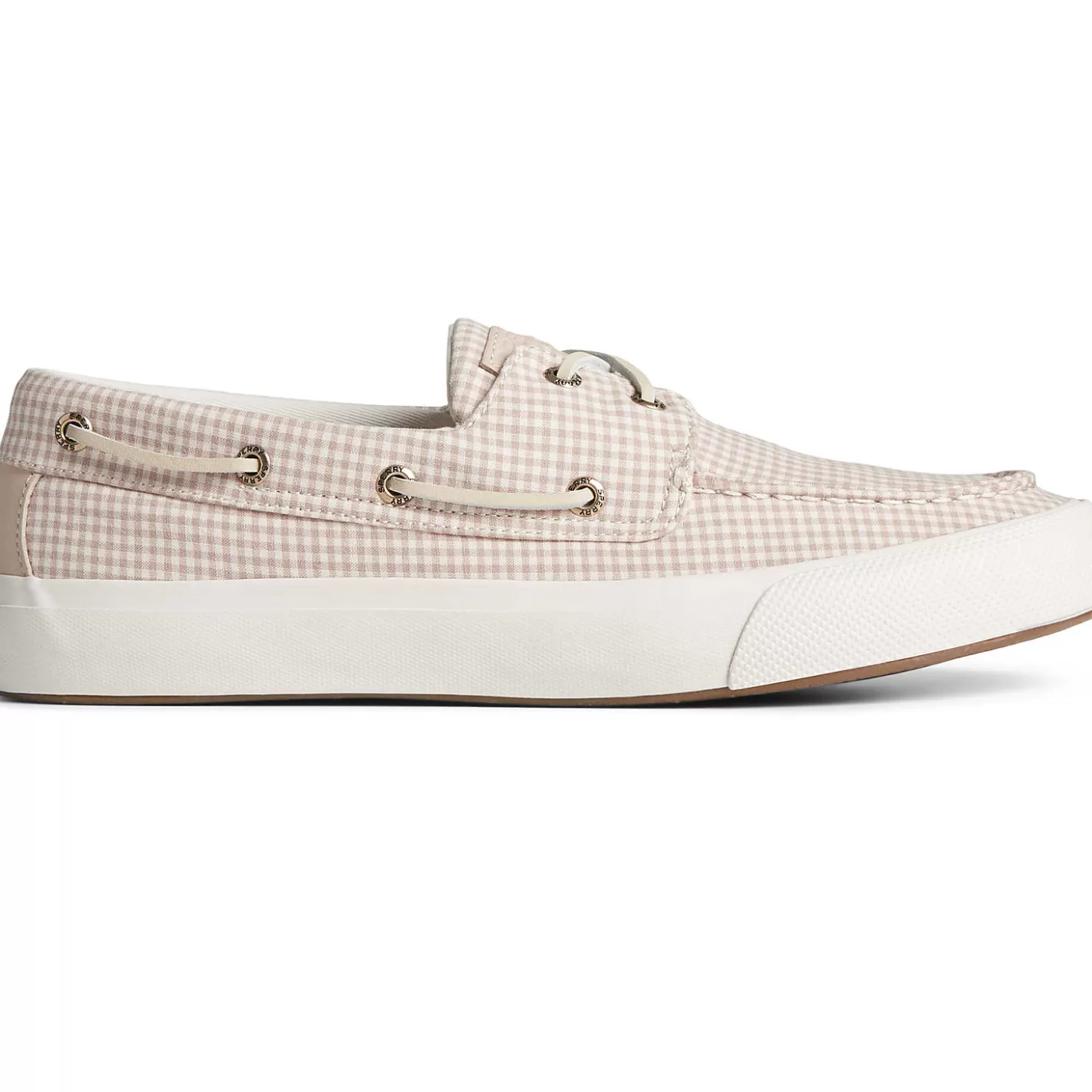 SeaCycled | Sale | Sperry Men's SeaCycled™ Bahama II Gingham Sneaker White