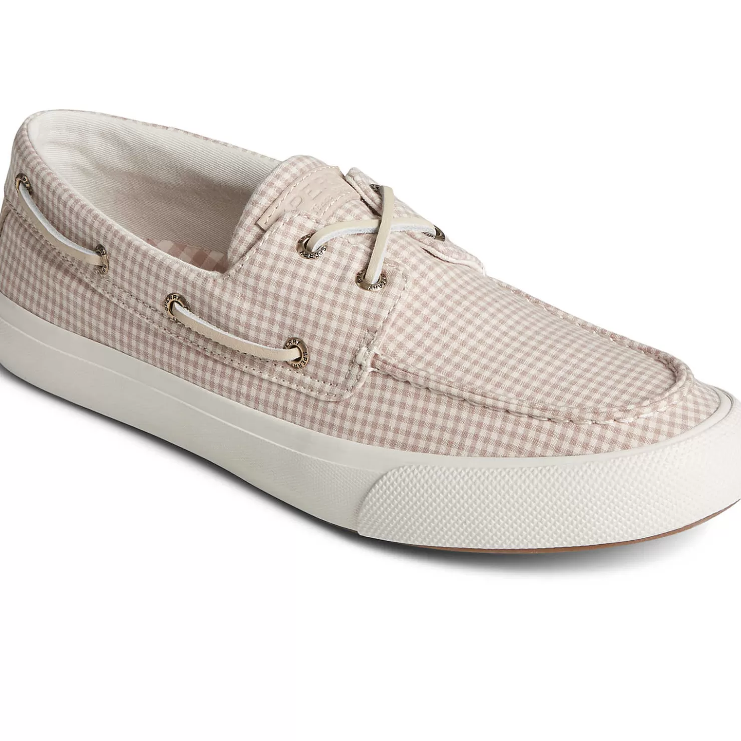 SeaCycled | Sale | Sperry Men's SeaCycled™ Bahama II Gingham Sneaker White