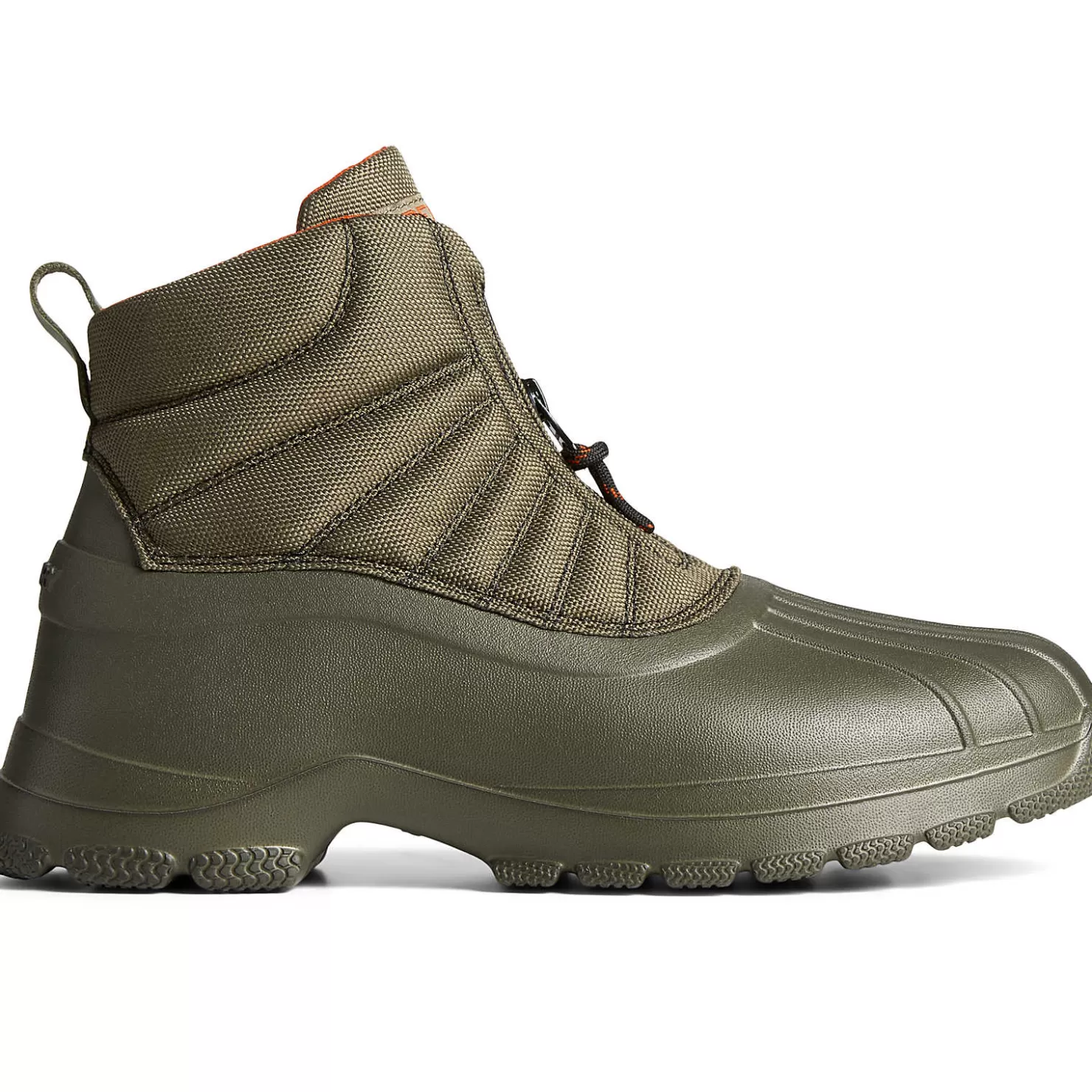 SeaCycled | Sale | Sperry Men's SeaCycled™ Duck Float Zip Up Boot Olive