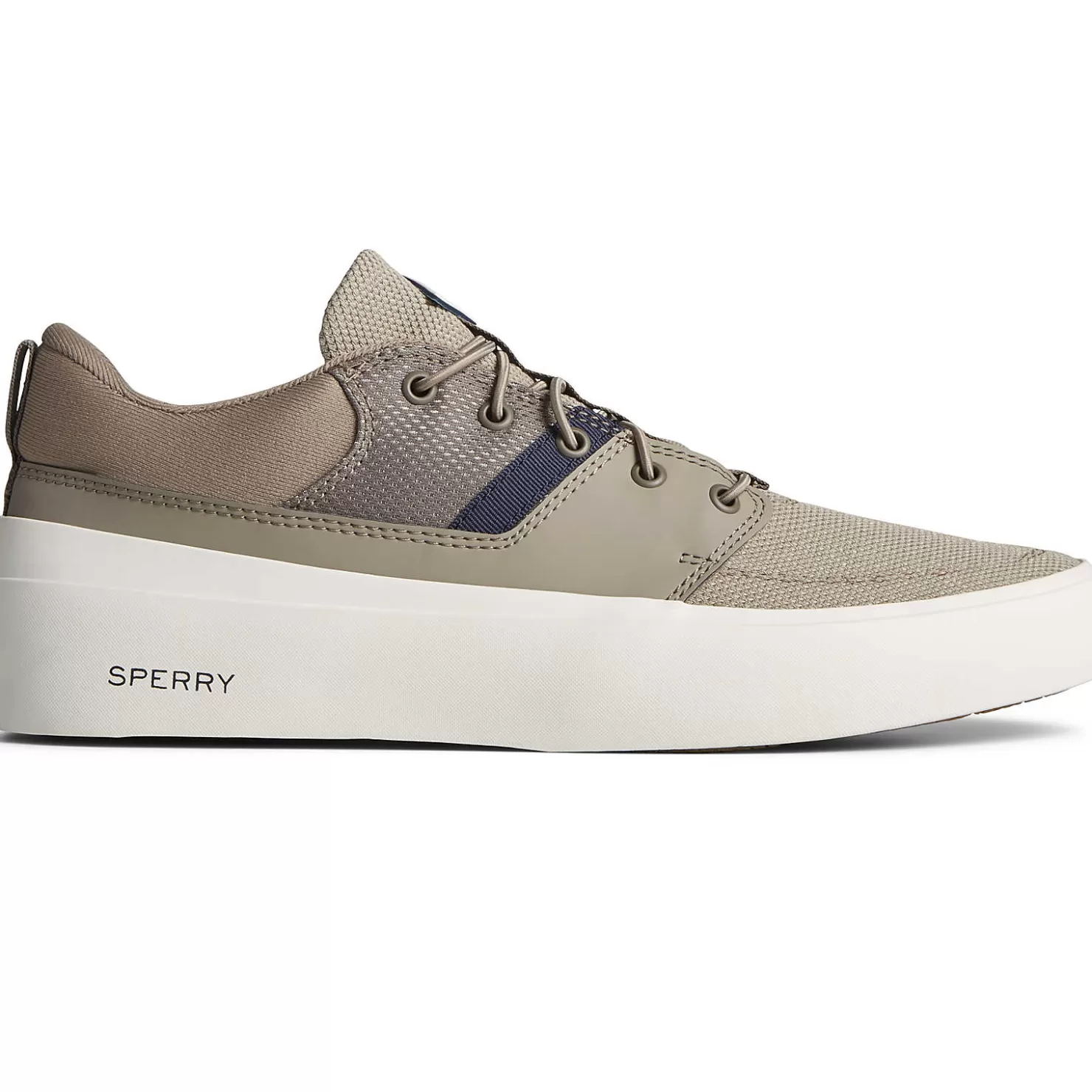 SeaCycled | Active | Sperry Men's SeaCycled™ Fairlead Sneaker Taupe