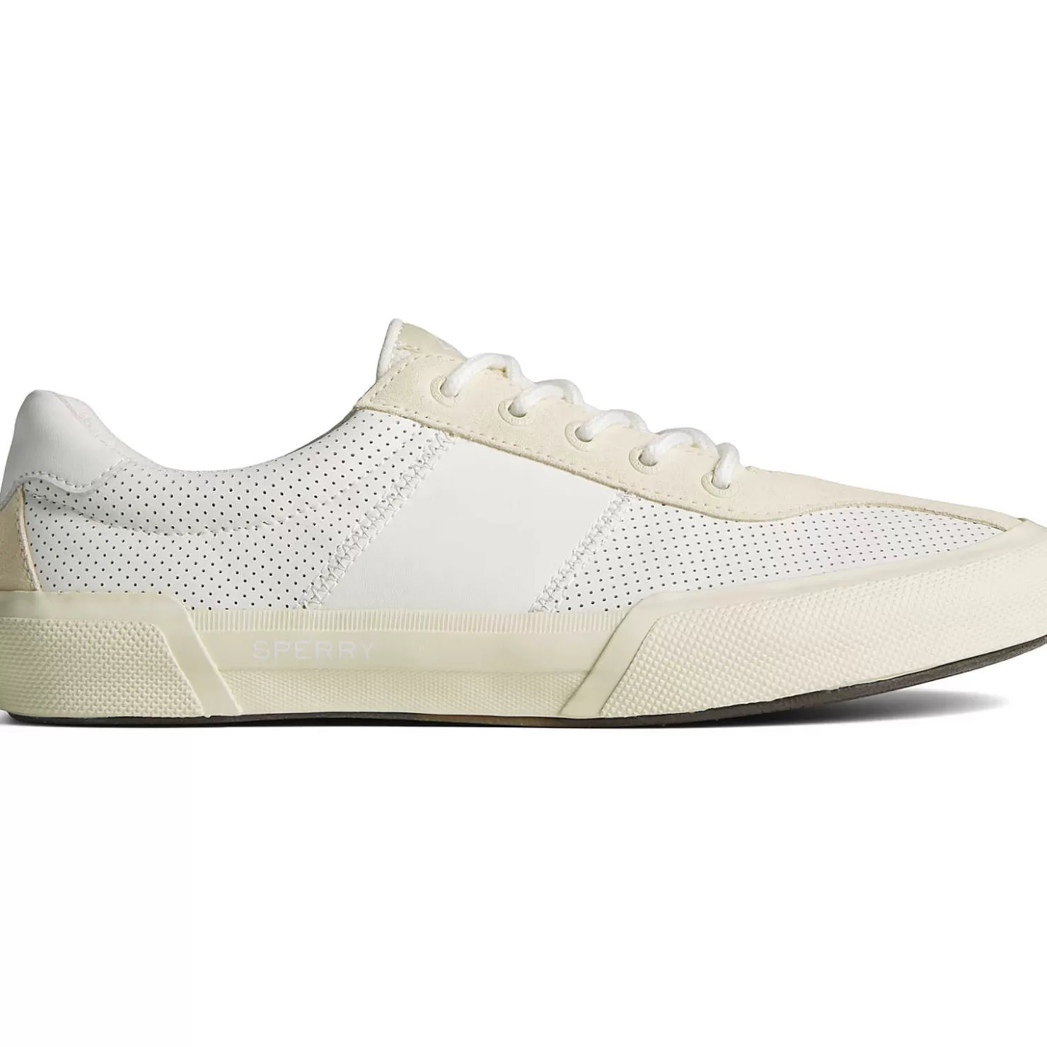 SeaCycled | Sale | Sperry Men's SeaCycled™ Soletide Racy Sneaker White/Cream