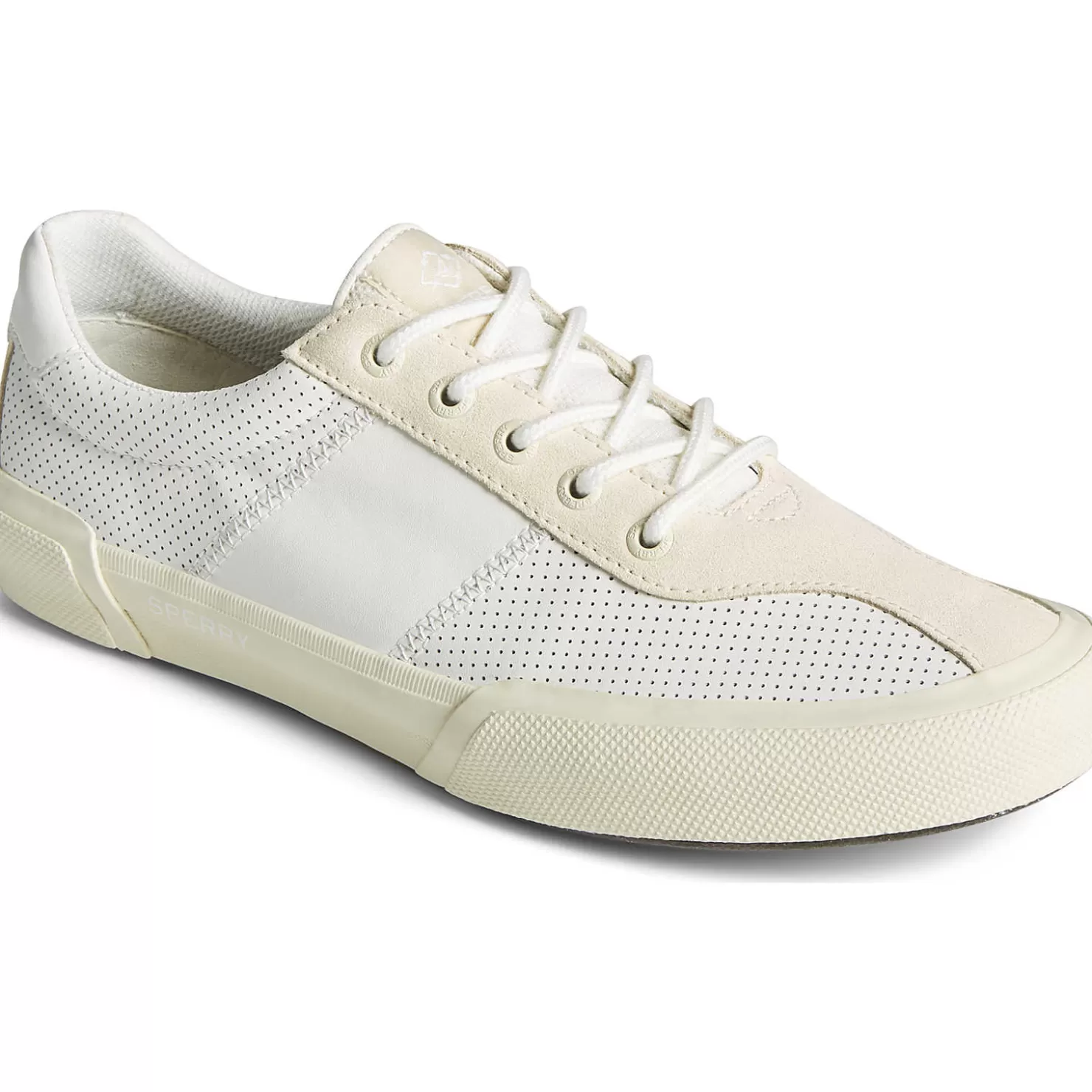 SeaCycled | Sale | Sperry Men's SeaCycled™ Soletide Racy Sneaker White/Cream