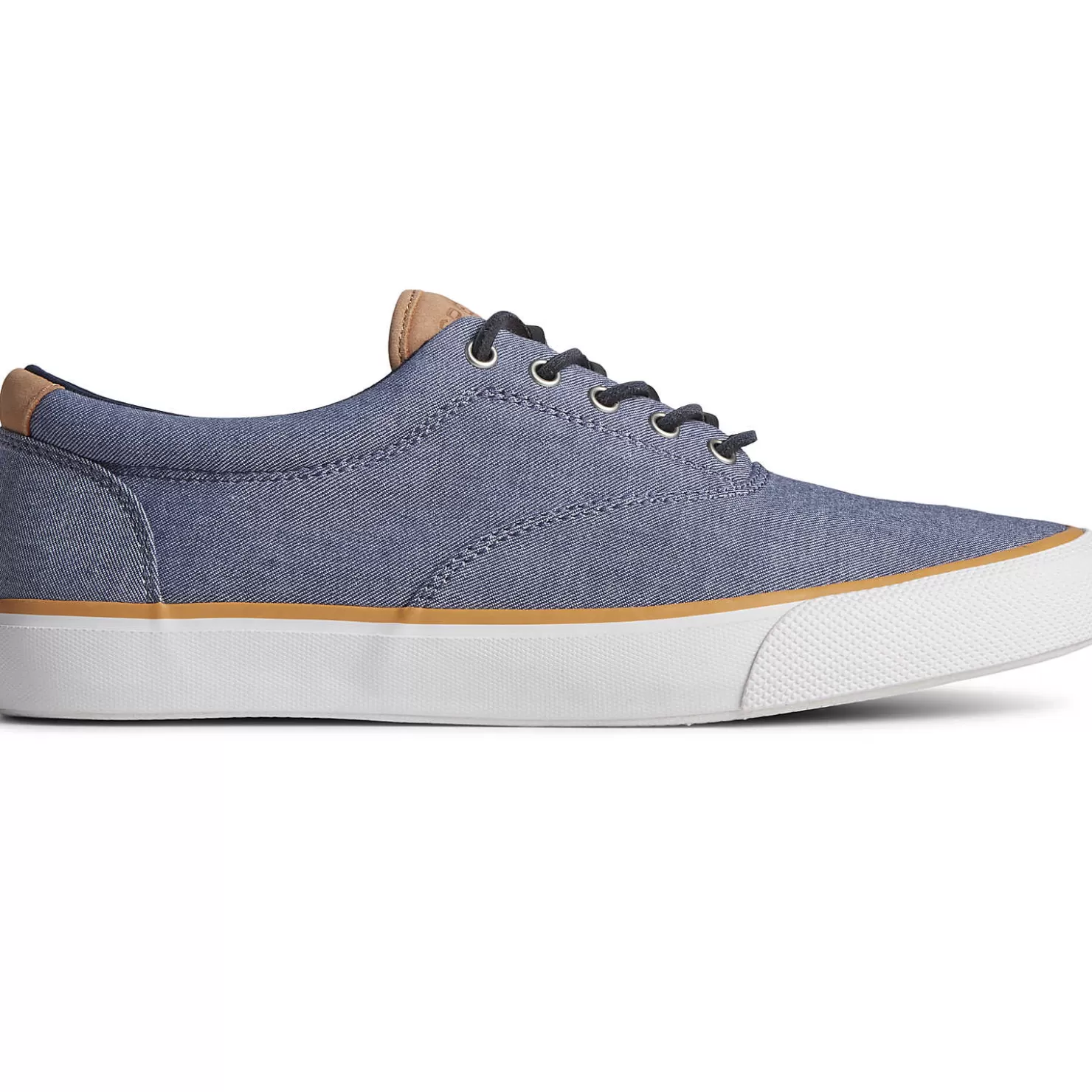 Striper II Sneakers | SeaCycled | Sperry Men's SeaCycled™ Striper II CVO Twill Sneaker Navy