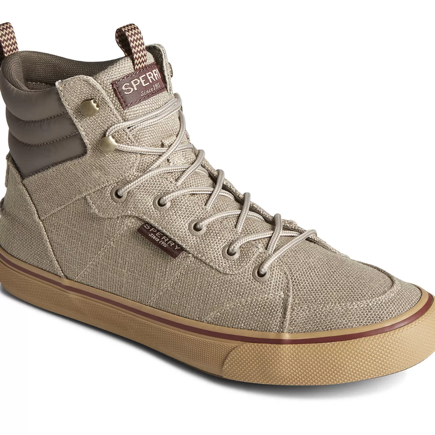 Sale | Sneakers | Sperry Men's SeaCycled™ Striper II Hiker Baja Sneaker Taupe