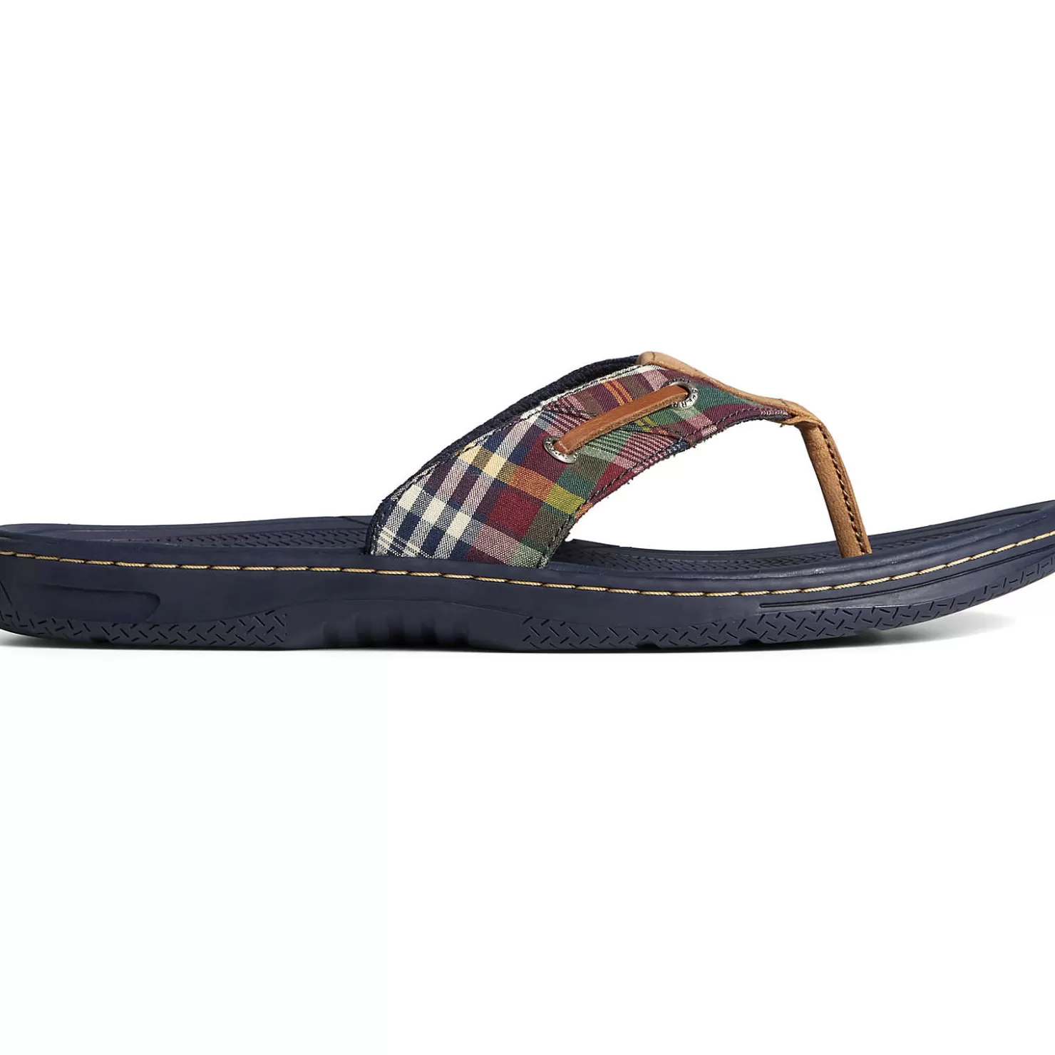 Sale | Shoes | Sperry Men's x Brooks Brothers Baitfish Flip Flop Plaid