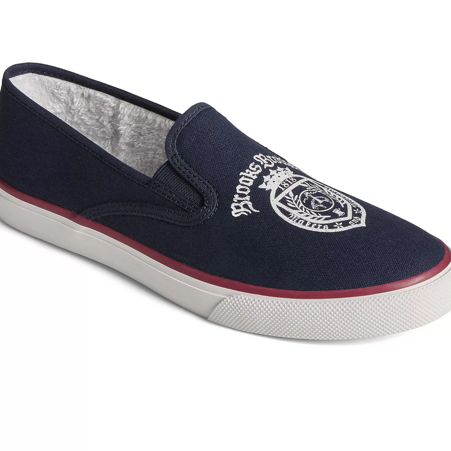 Sale | Sneakers | Sperry Men's x Brooks Brothers Slip On Sneaker Navy