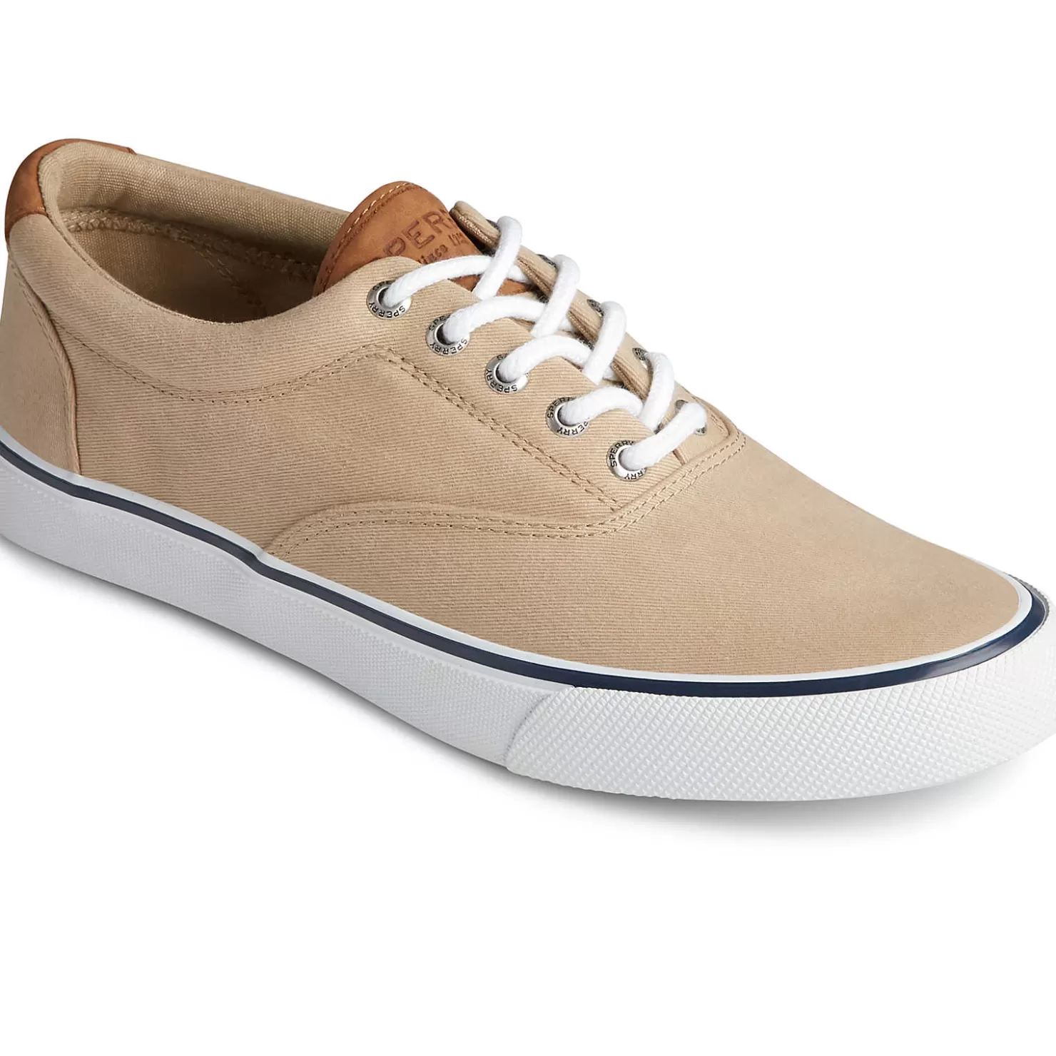 Striper II Sneakers | Sneakers | Sperry Men's Striper II CVO Sneaker Salt Washed Chino