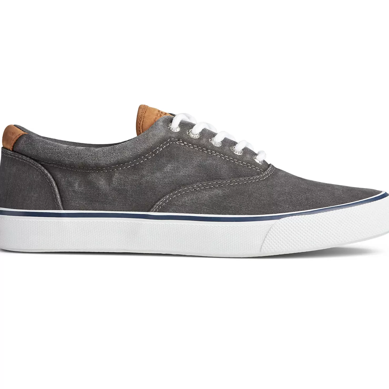 Striper II Sneakers | Sneakers | Sperry Men's Striper II CVO Sneaker Salt Washed Black