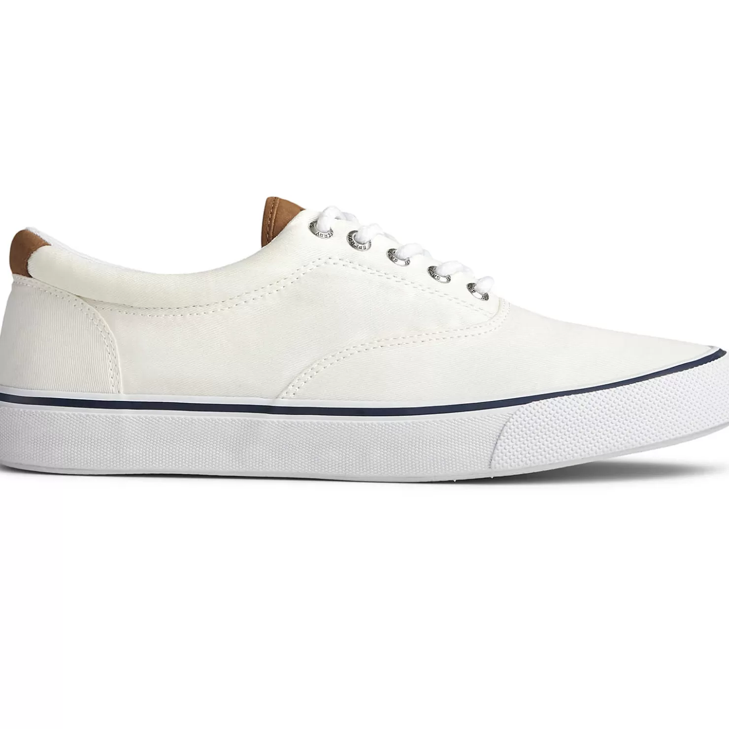 Striper II Sneakers | Sneakers | Sperry Men's Striper II CVO Sneaker Salt Washed White