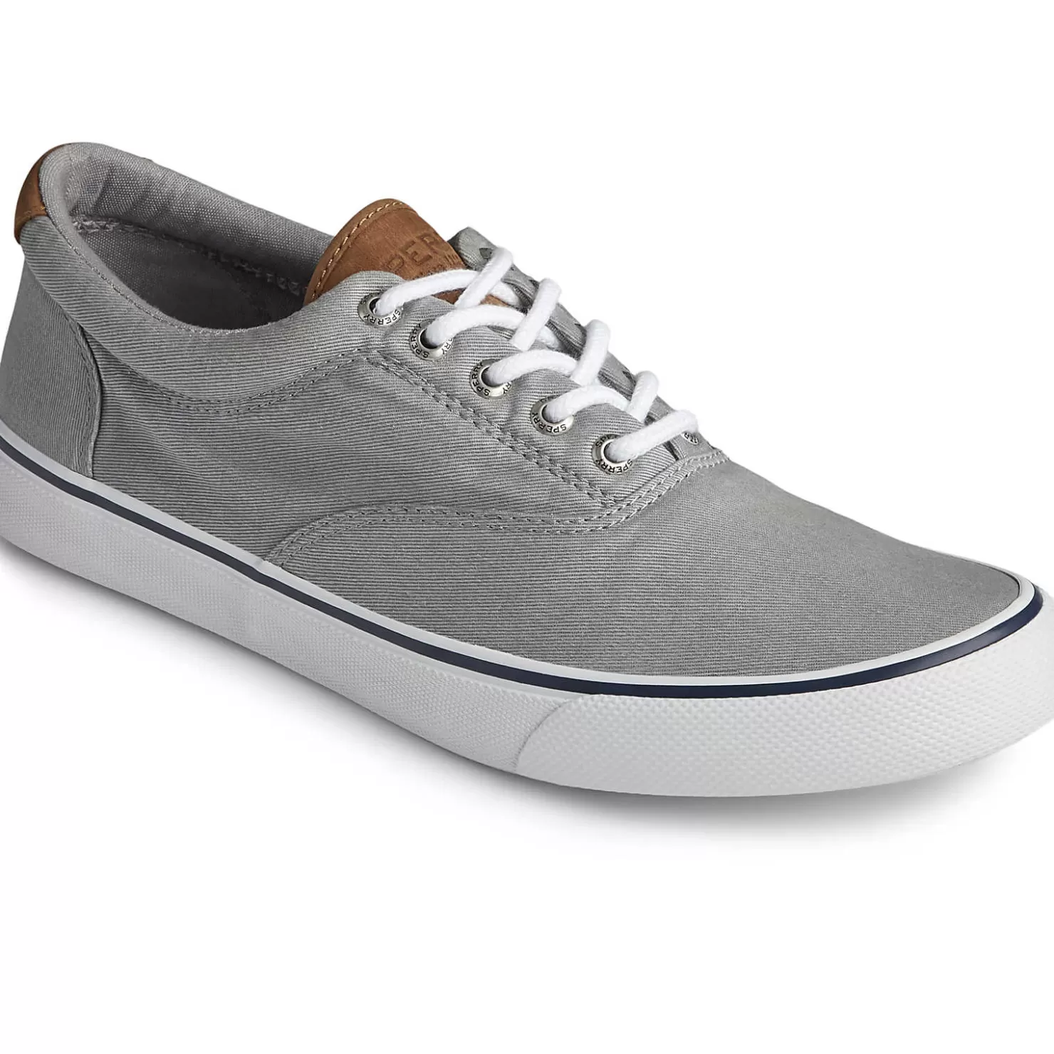 Shoes | Striper II Sneakers | Sperry Men's Striper II CVO Sneaker Salt Washed Grey