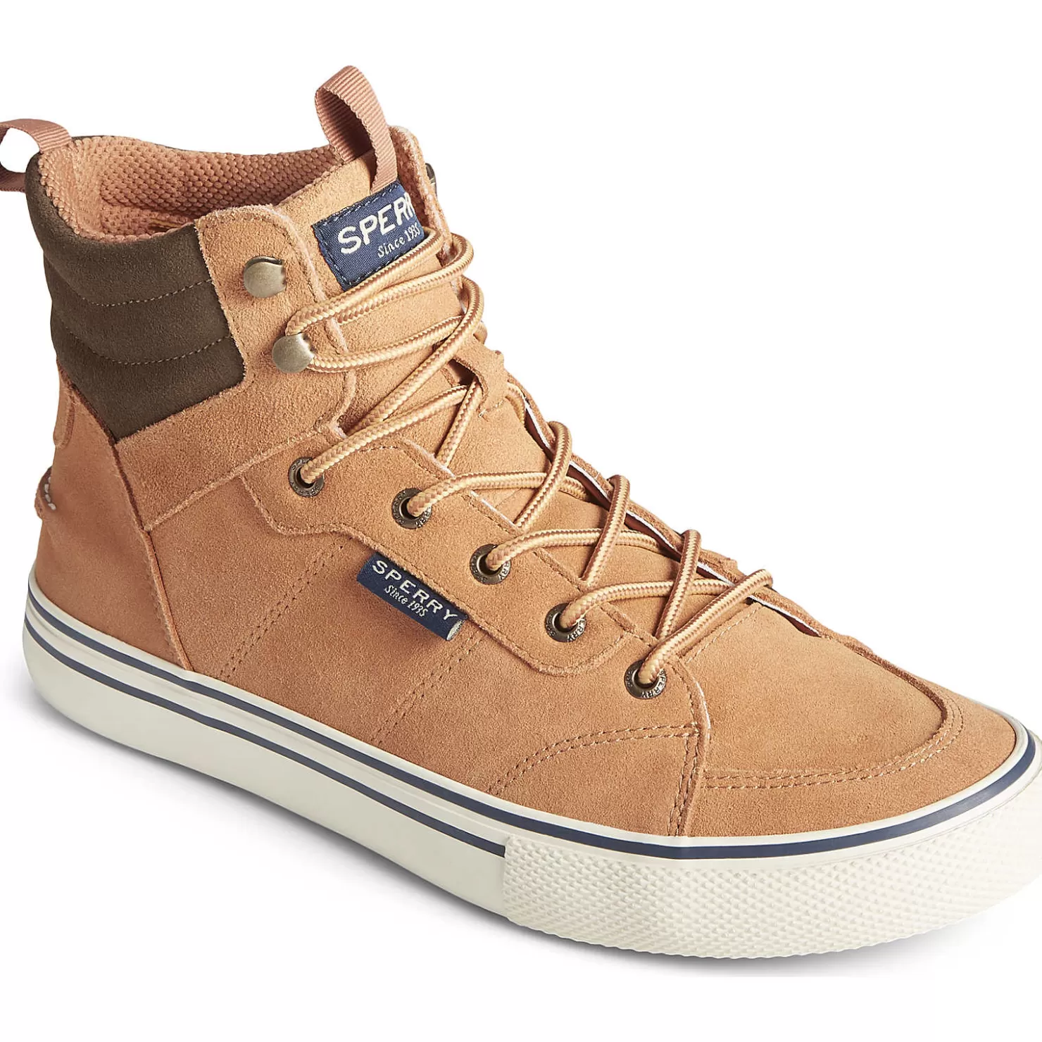 Striper II Sneakers | Sale | Sperry Men's Striper Storm Hiker Waterproof Sneaker Boot Tan