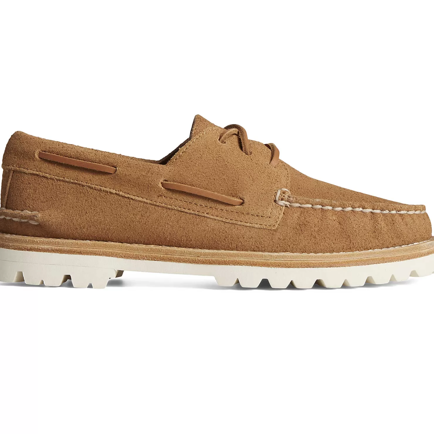 Authentic Original Boat Shoe | Sale | Sperry Unisex Authentic Original 3-Eye Vibram Boat Shoe Tan