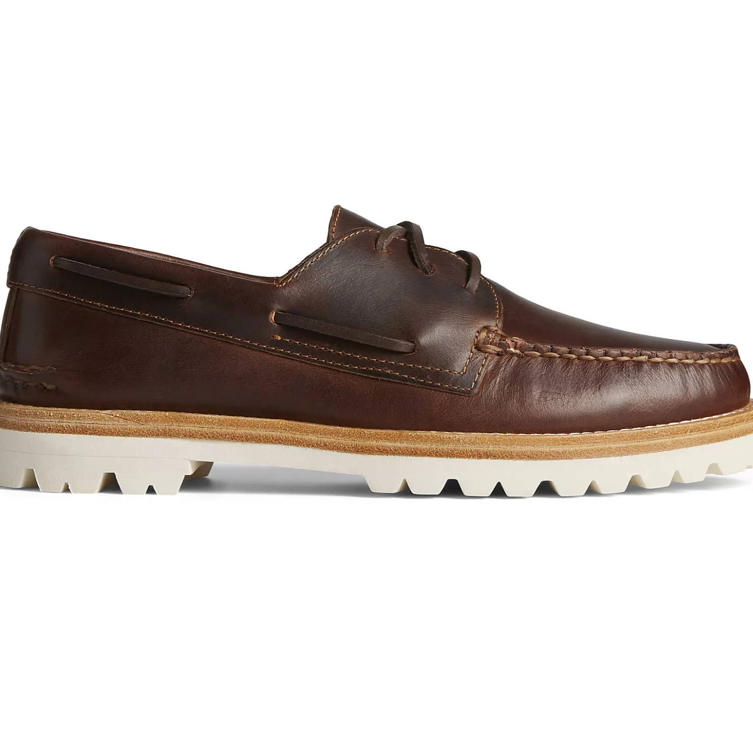 Authentic Original Boat Shoe | Sale | Sperry Unisex Authentic Original 3-Eye Vibram Boat Shoe Brown