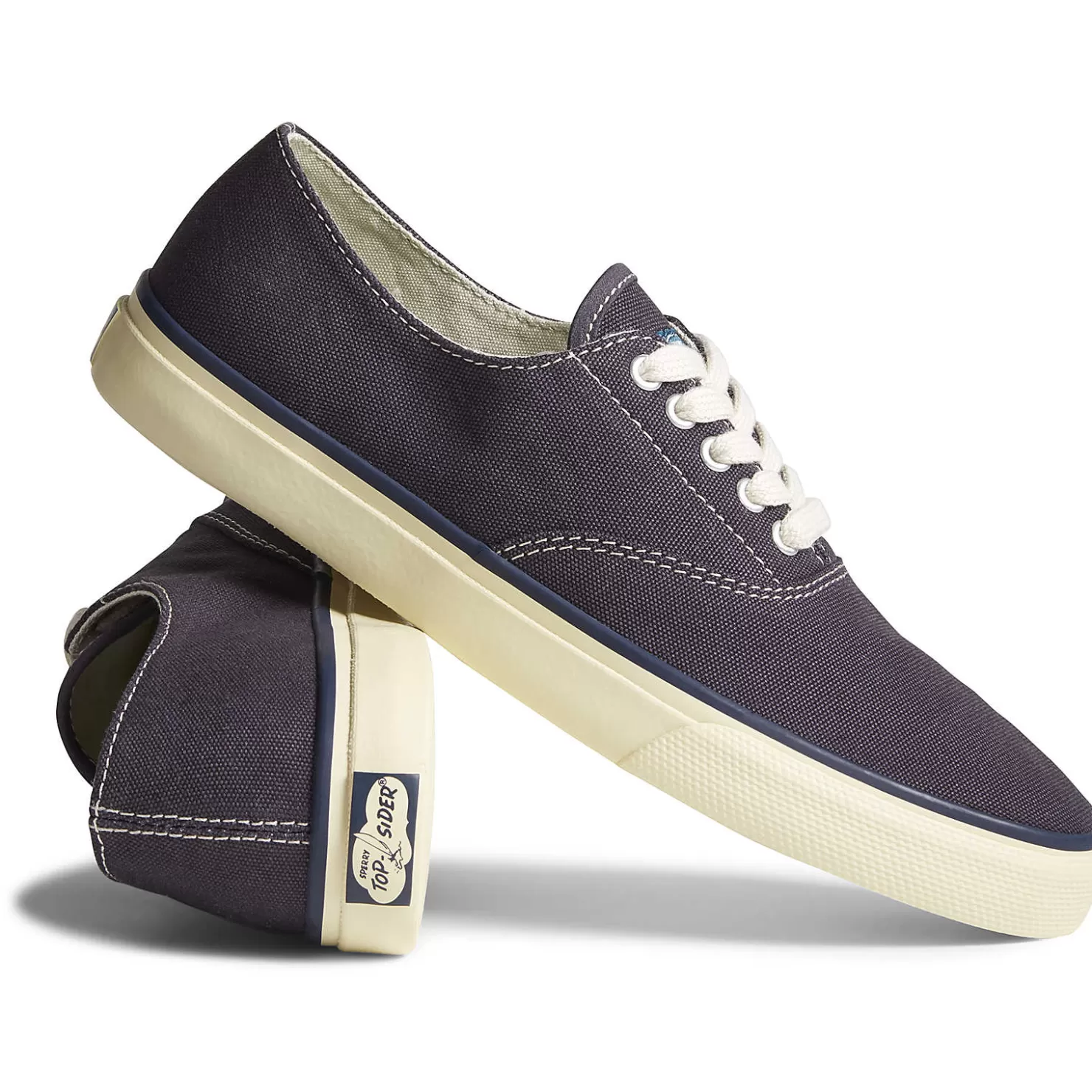 Classics | Sneakers | Sperry Unisex Classic CVO Sneaker Navy/Ecru