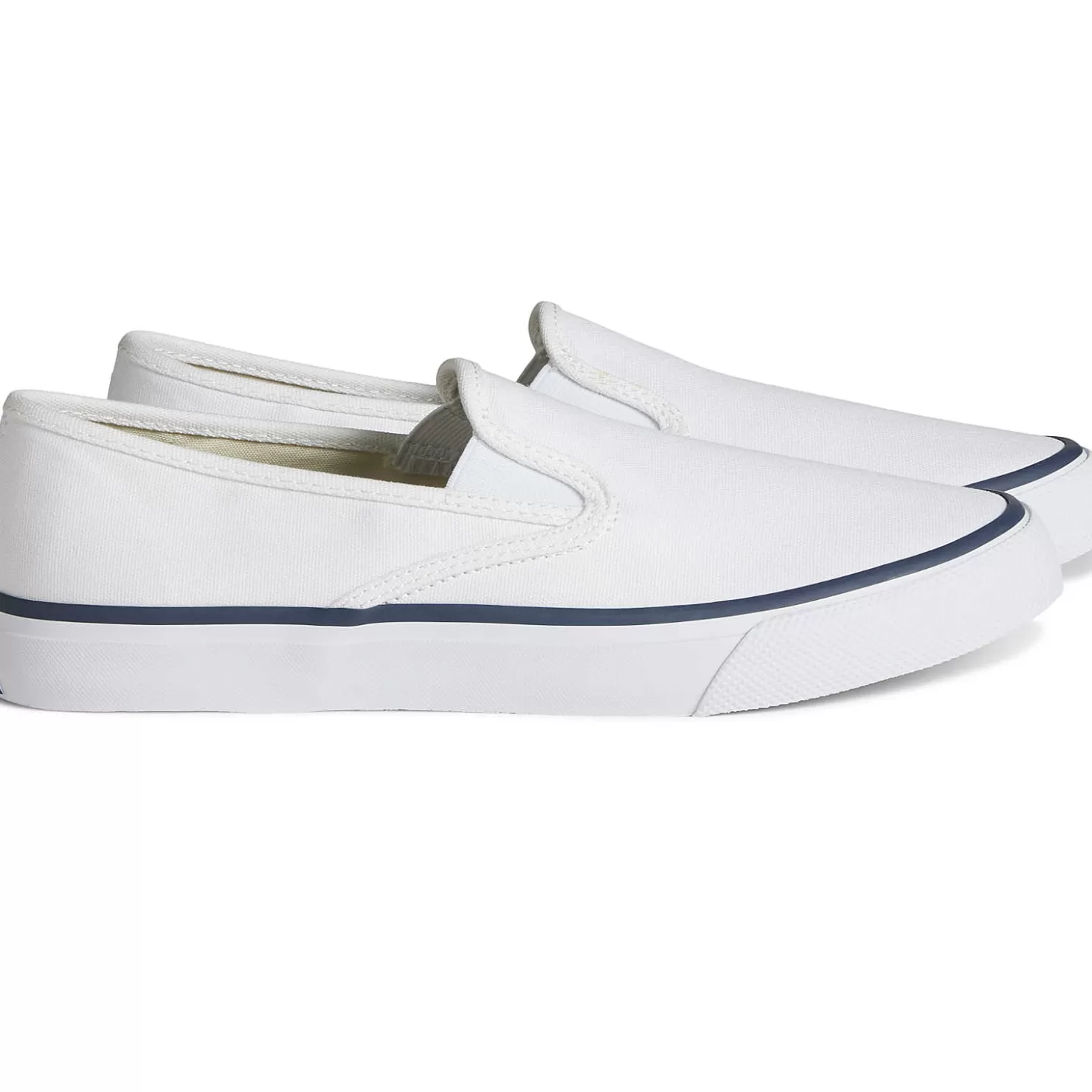 Classics | Sneakers | Sperry Unisex Cloud Slip On Deck Sneaker White