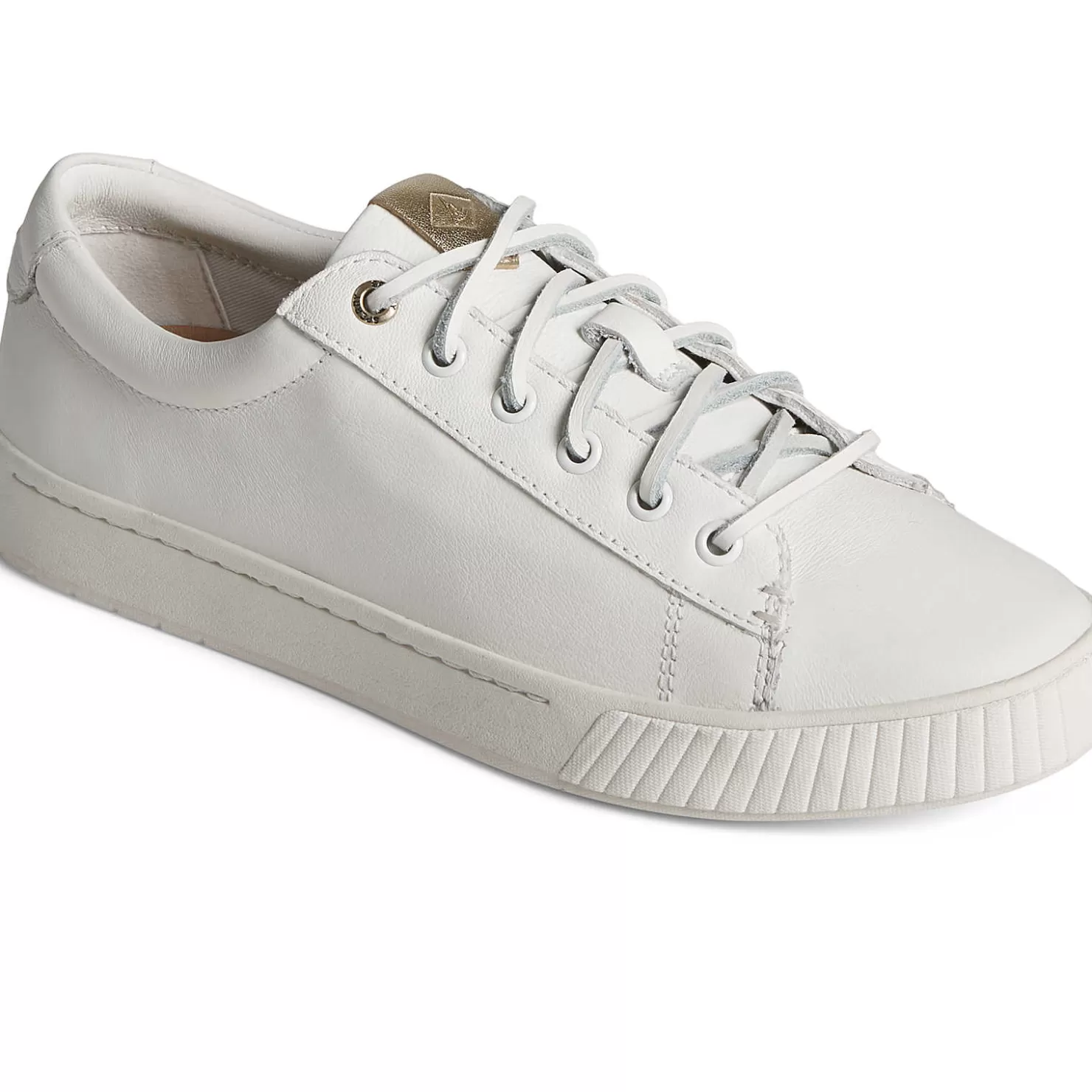 Sale | Sneakers | Sperry Women's Anchor Leather Sneaker White