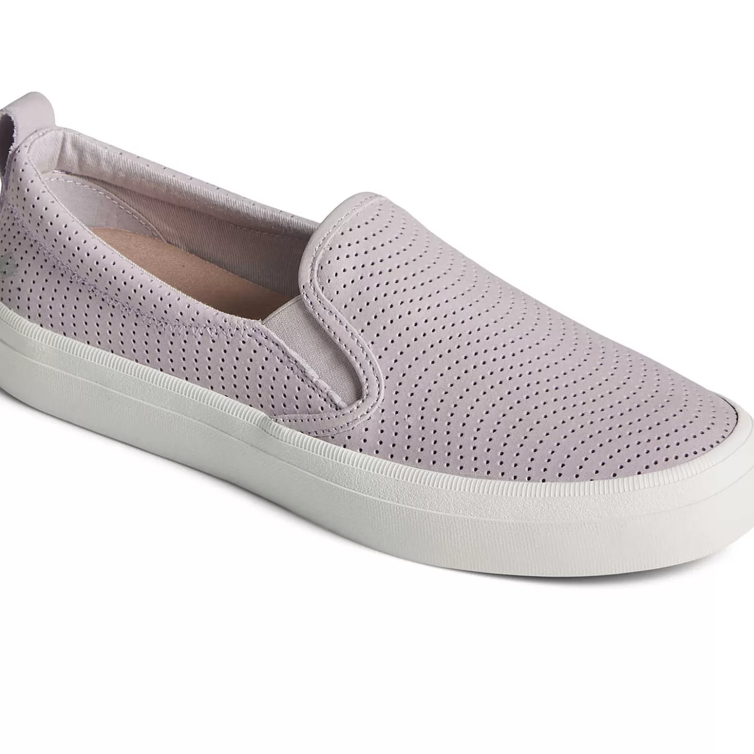 Sale | Sneakers | Sperry Women's Crest Twin Gore Leather Wave Perforated Sneaker Lilac