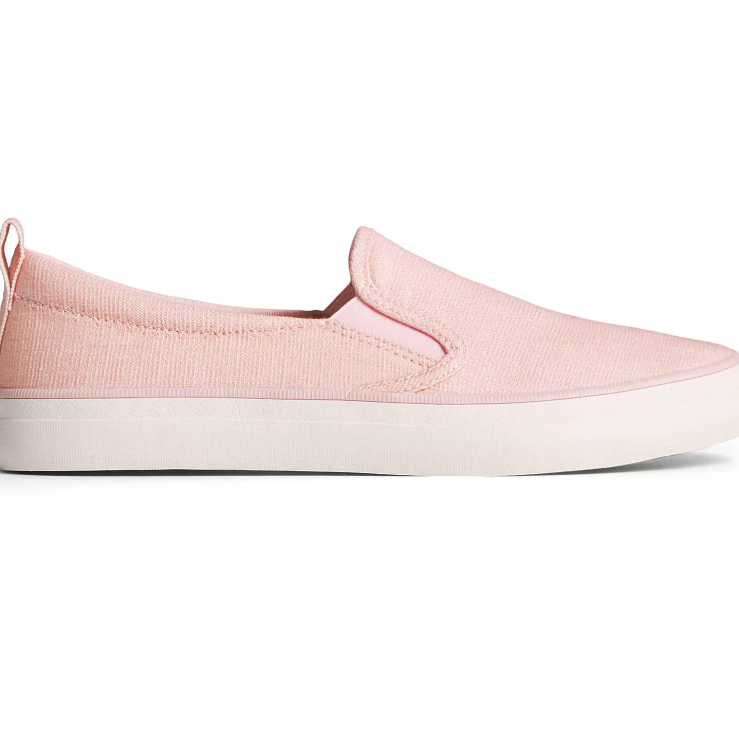 Sale | Sneakers | Sperry Women's Crest Twin Gore Shimmer Slip On Sneaker Rose