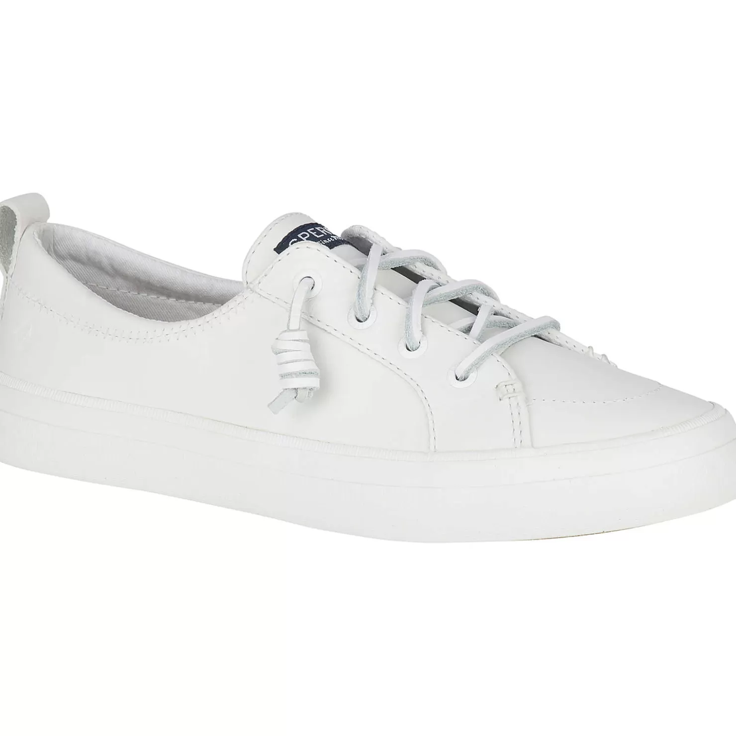 Sneakers | Shoes | Sperry Women's Crest Vibe Leather Sneaker White