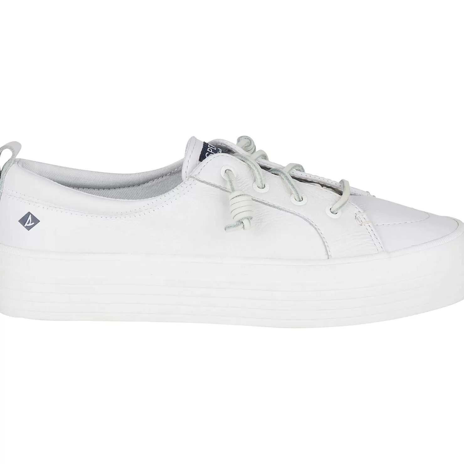 Sneakers | Shoes | Sperry Women's Crest Vibe Platform Leather Sneaker White