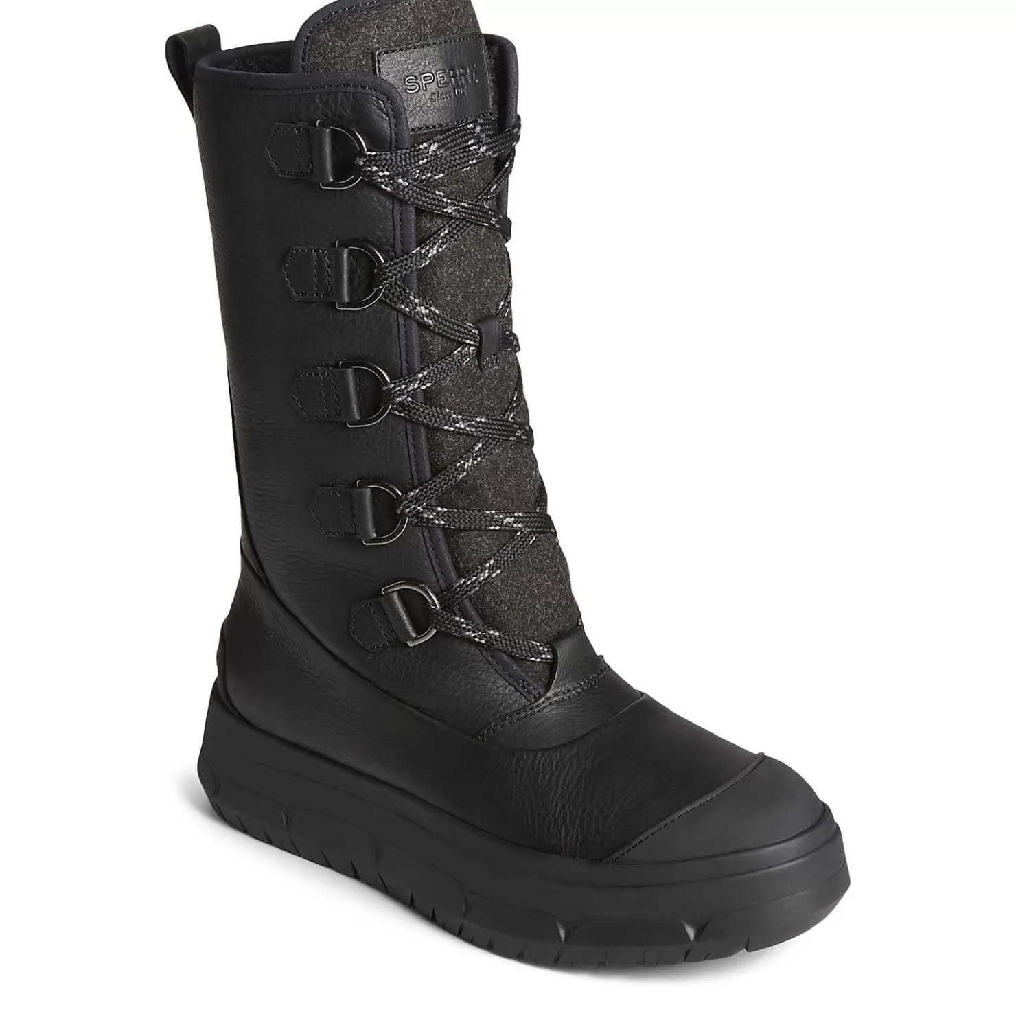 Sale | Rain & Duck Boots | Sperry Women's Kittery Insulated Winter Boot Black