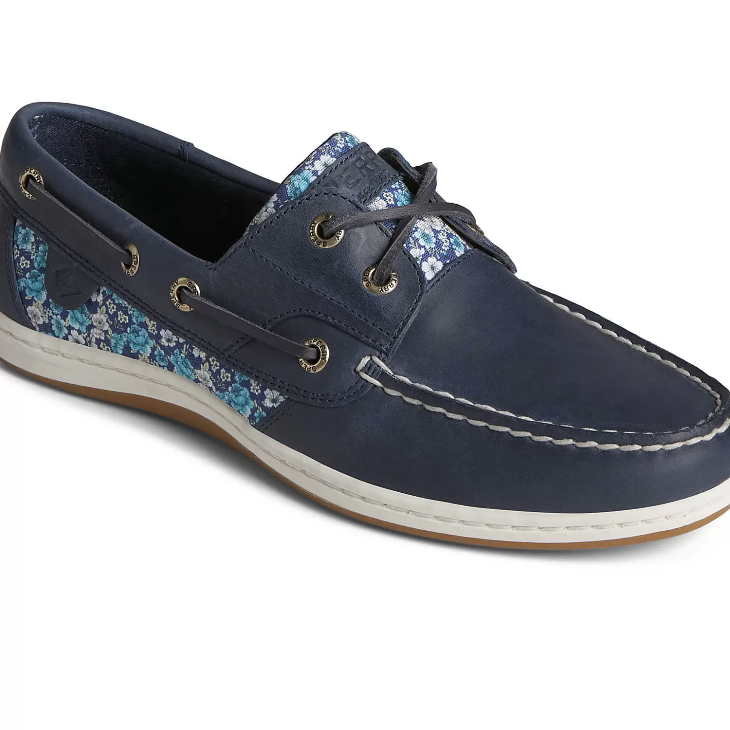 Sale | Boat Shoes | Sperry Women's Koifish Floral Boat Shoe Navy