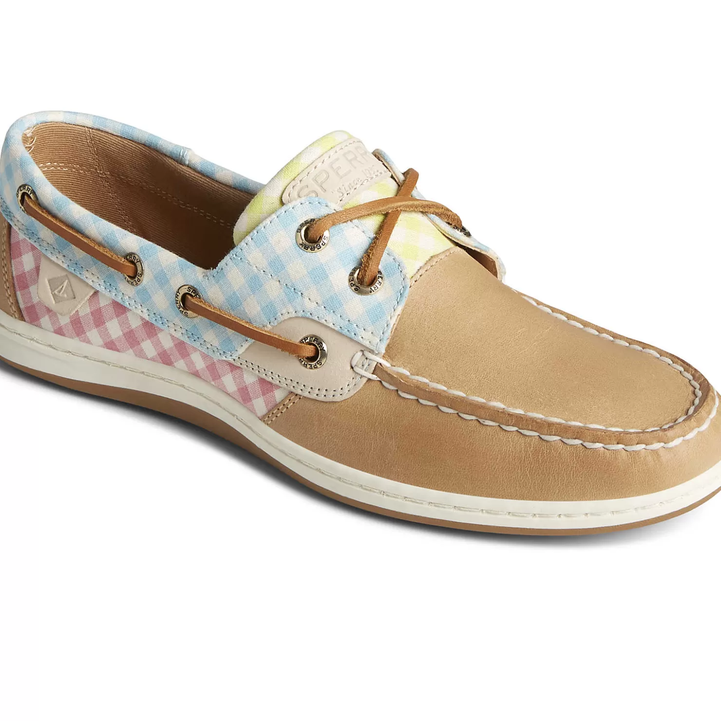 Sale | Boat Shoes | Sperry Women's Koifish Gingham Boat Shoe Multi Colored